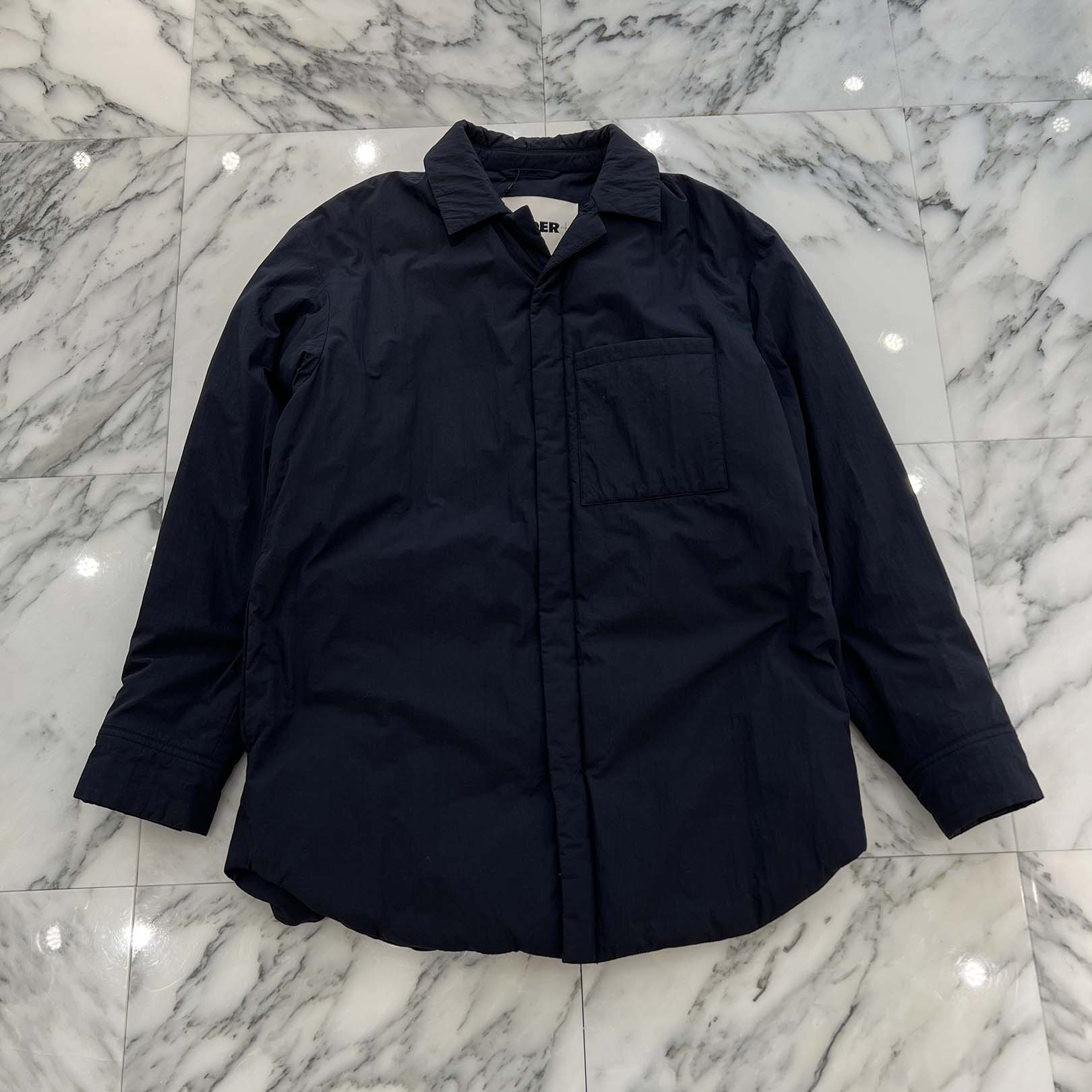 JIL SANDER Recycled Nylon Down Jacket JPUR440494MR46150002 Size 44 ジルサンダー リサイクルナイロン ダウンジャケット サイズ44