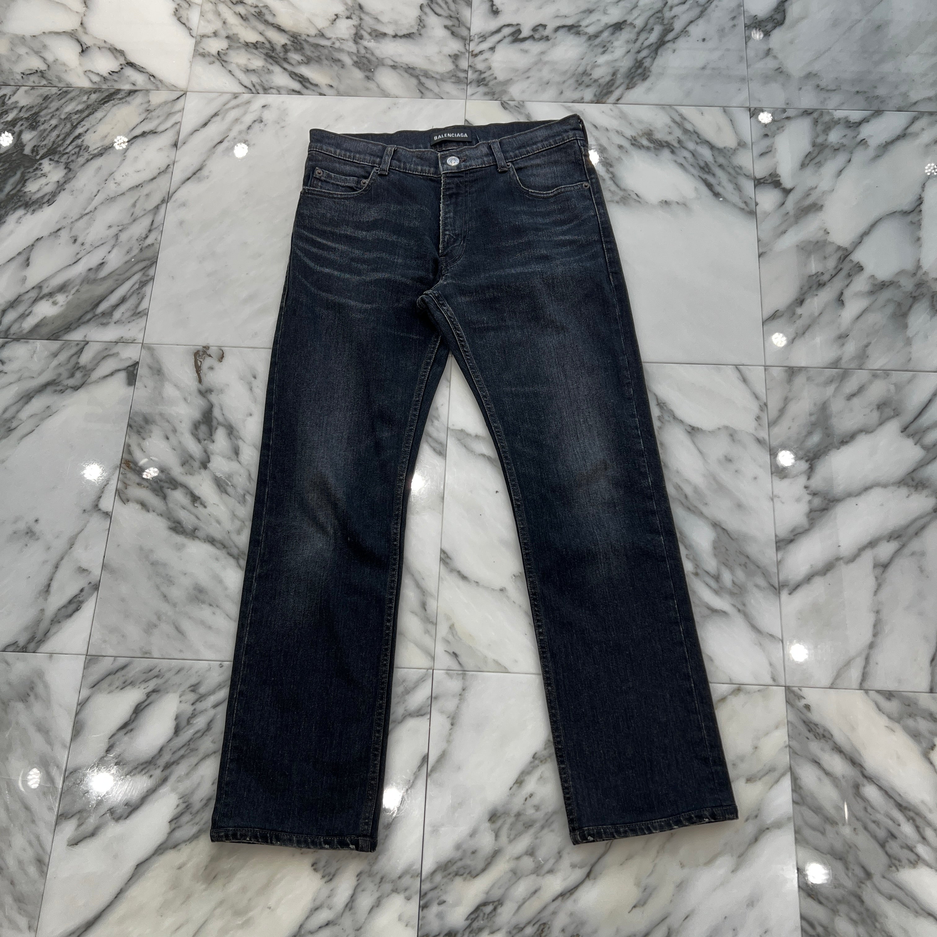 BALENCIAGA 2023AW Slim Fit Jeans 534527 TBP36 8971 Size 29 バレンシアガ スリムフィットジーンズ サイズ29
