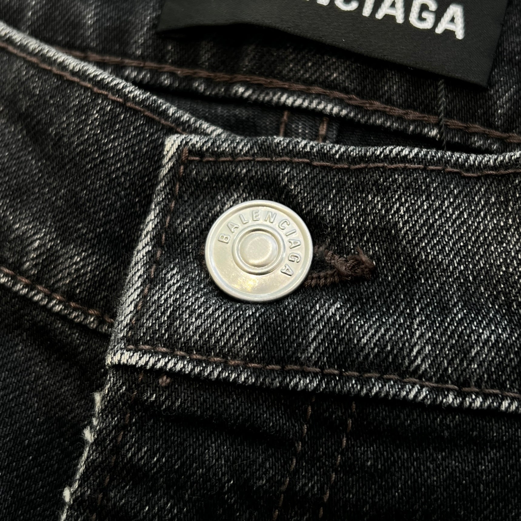 BALENCIAGA 2023AW Slim Fit Jeans 534527 TBP36 8971 Size 29 バレンシアガ スリムフィットジーンズ サイズ29