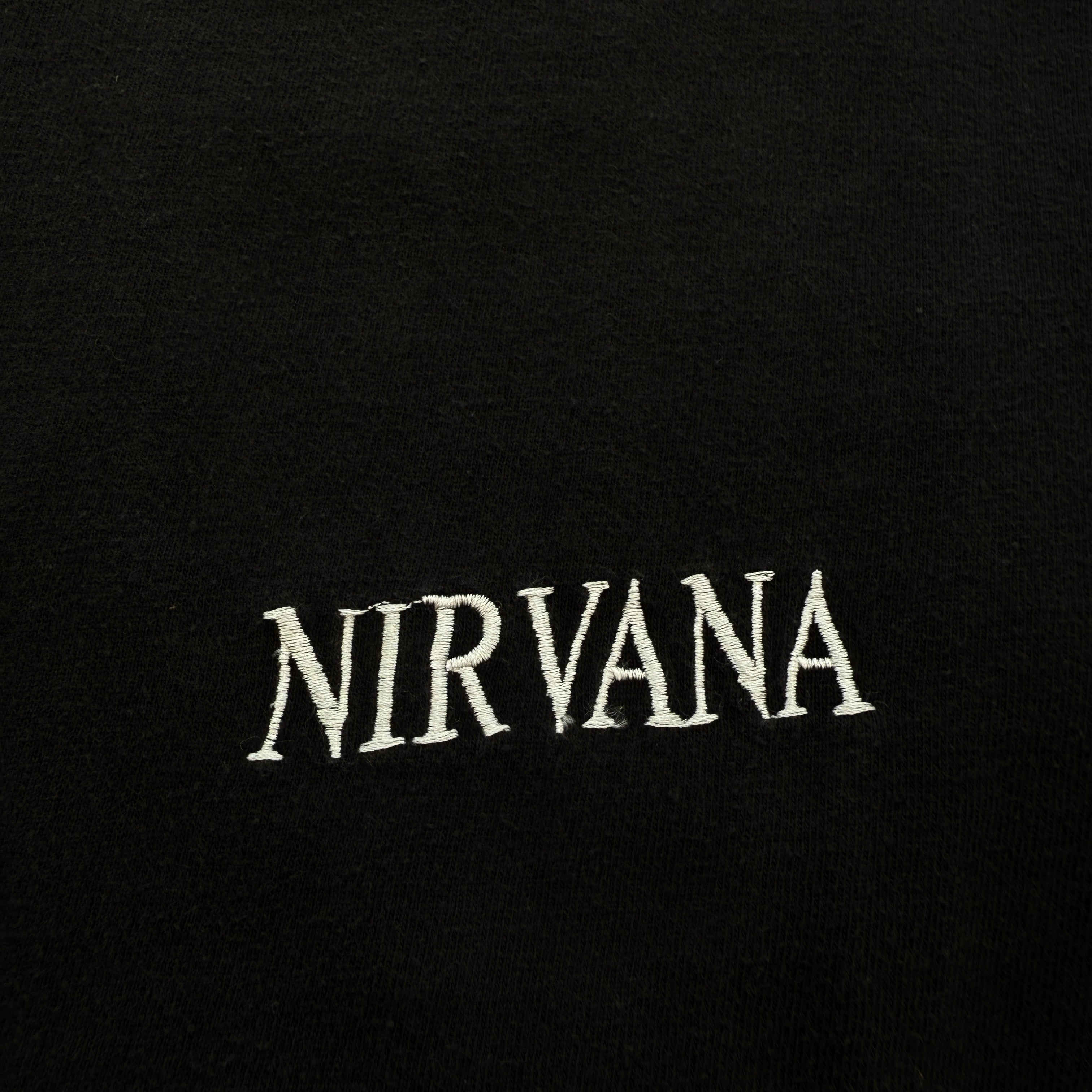 Vintage 90s Nirvana Kurt Cobain "One Dollar Euro" L/S Tee Size XL 90's ニルヴァーナ カートコバーン "ドル札ユーロ" ロングスリーブ Tシャツ サイズXL