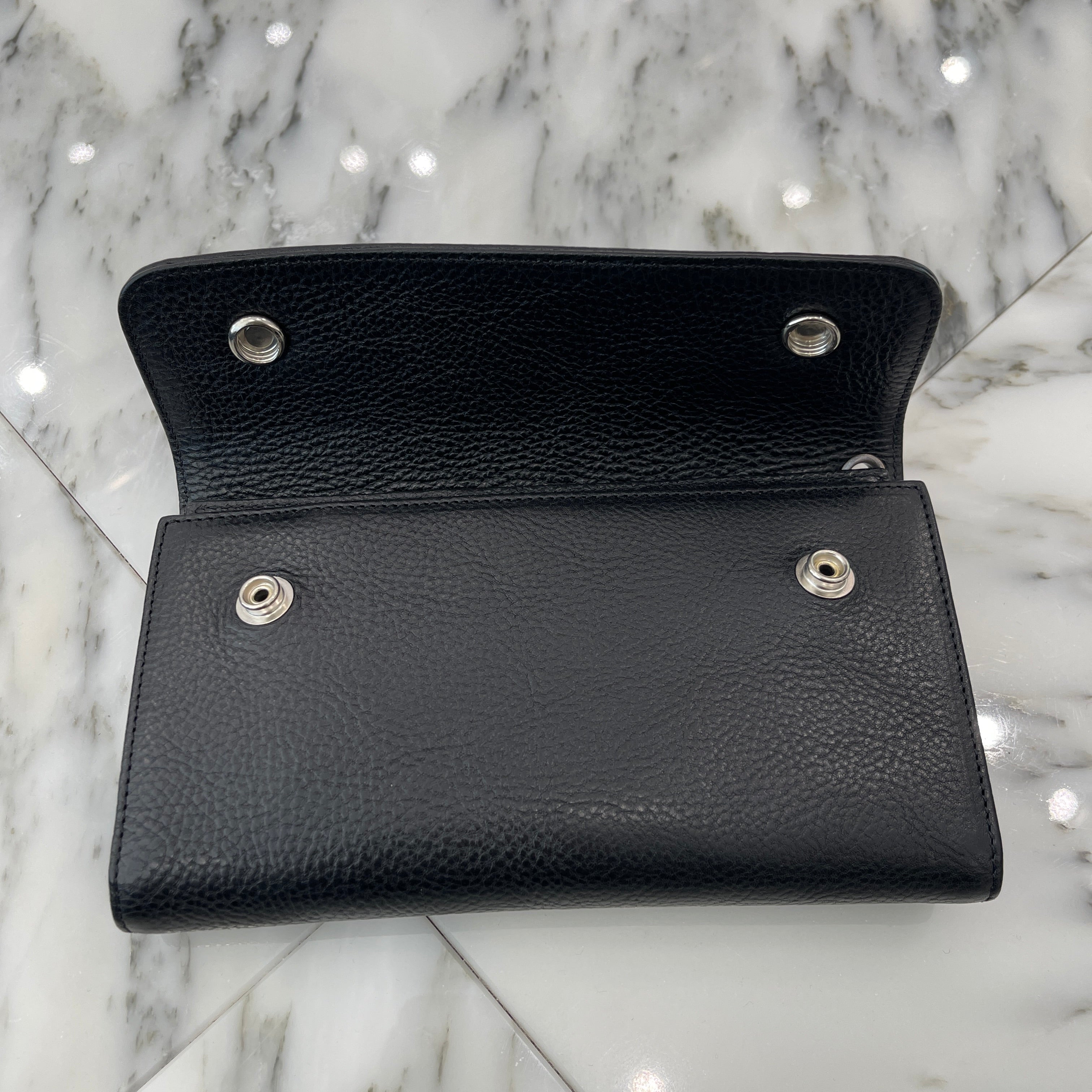 CHROME HEARTS Wave Cross Ball Wallet クロムハーツ ウェーブクロス