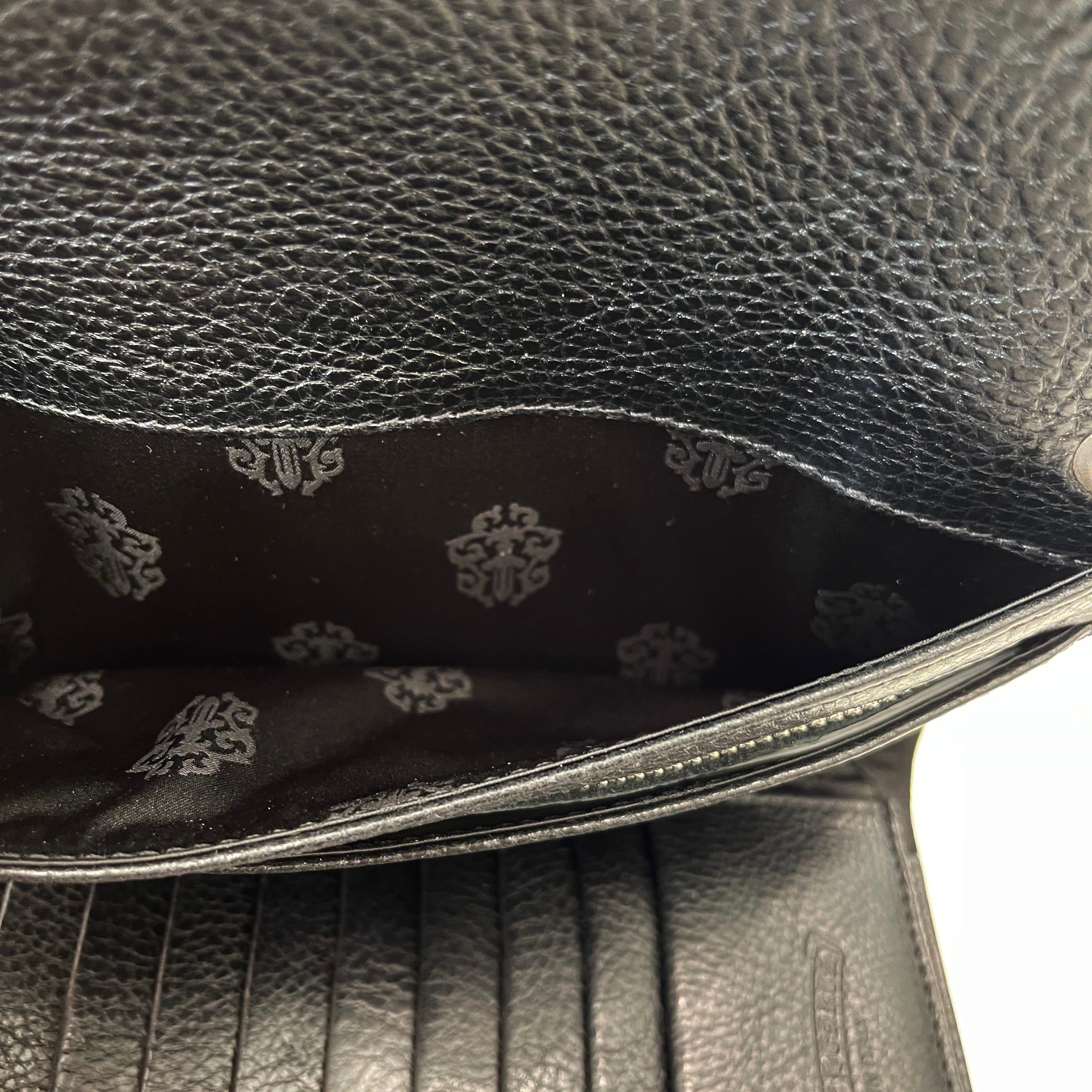 CHROME HEARTS Wave Cross Ball Wallet クロムハーツ ウェーブクロス