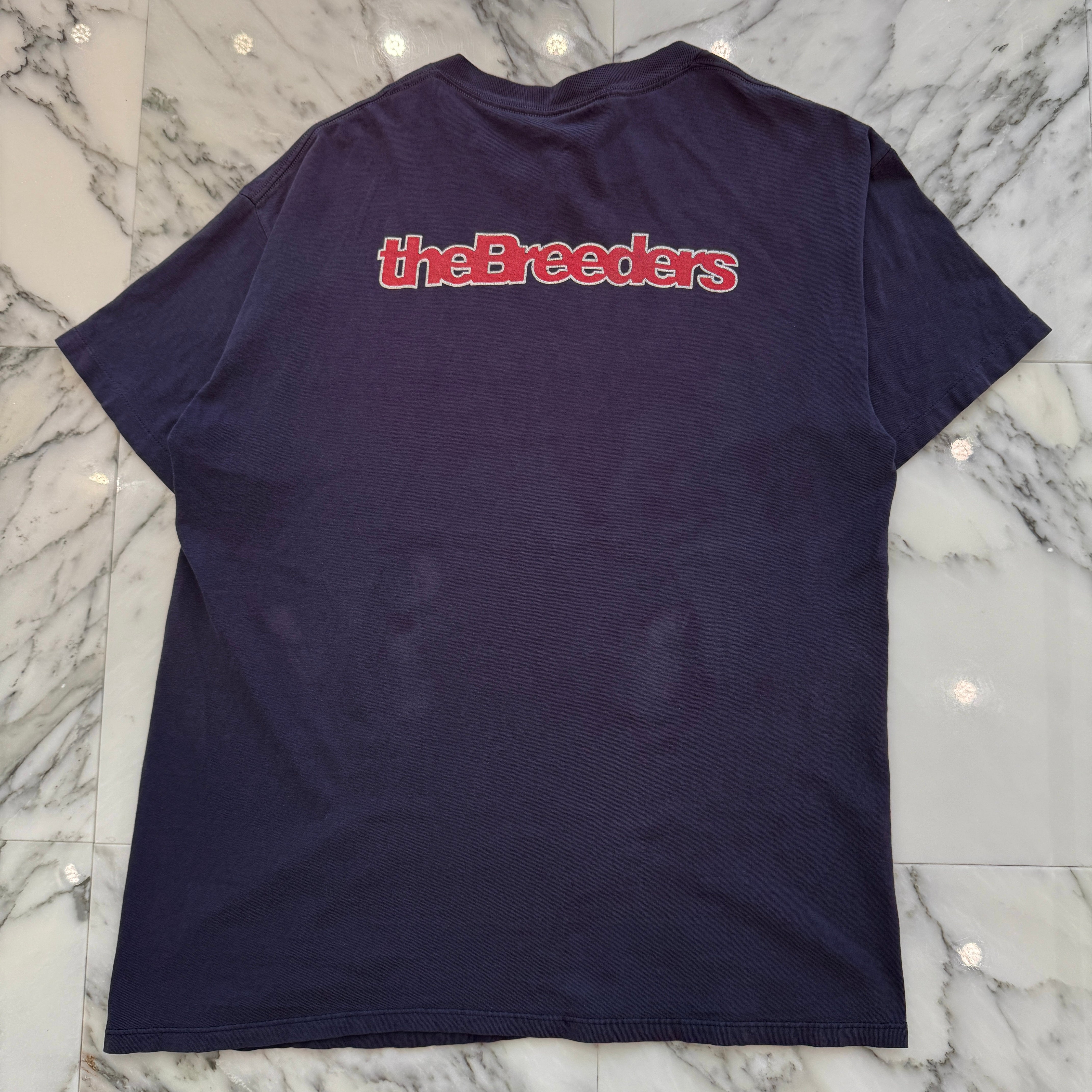 Vintage 90's THE BREEDERS "LAST SPLASH" 1993 Album Artwork BROCKUM S/S Tee Size XL ザ・ブリーターズ "ラストスプラッシュ" 1993 アルバムアートワーク ブロッカム社製 Tシャツ サイズXL