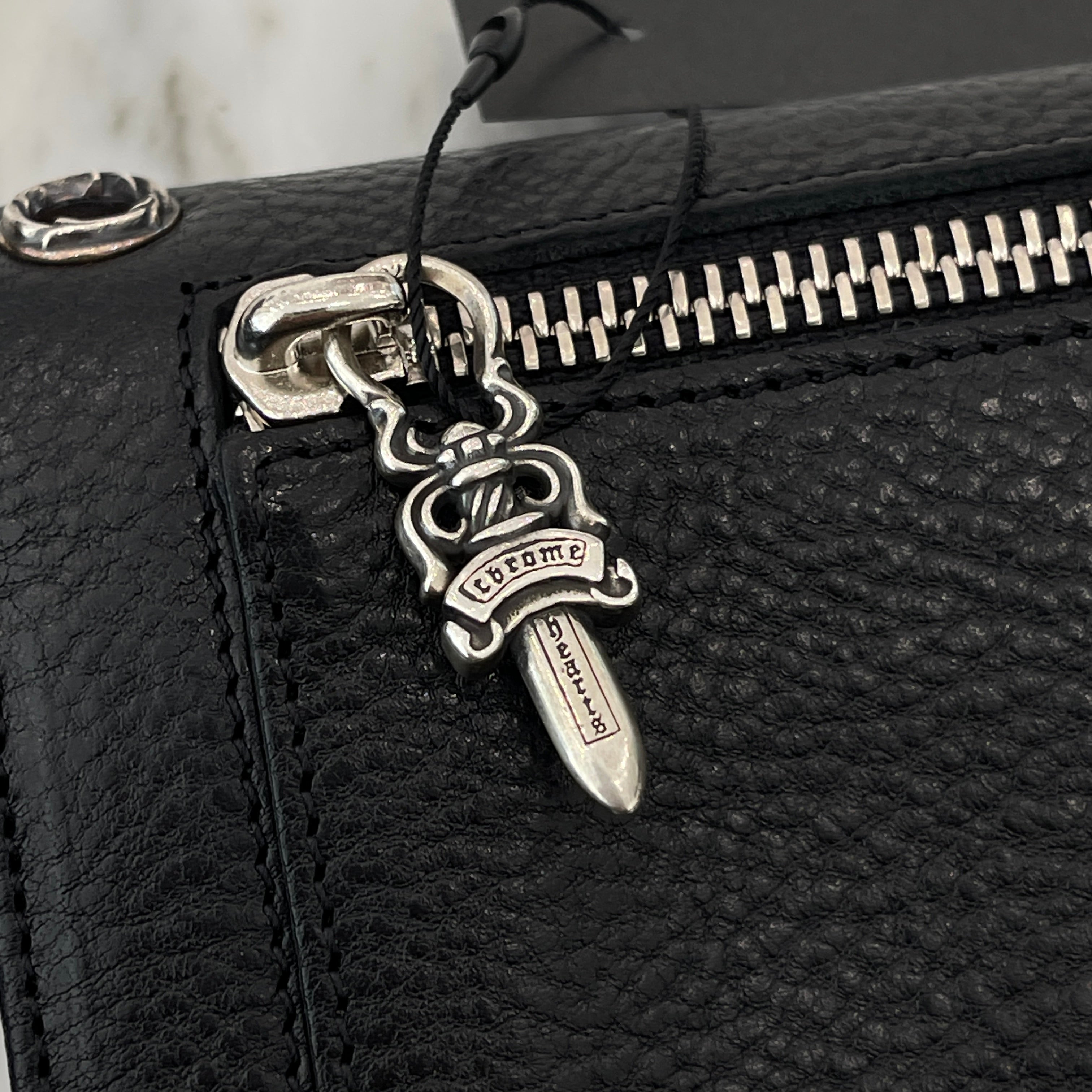 CHROME HEARTS Wave Cross Ball Wallet クロムハーツ ウェーブクロス