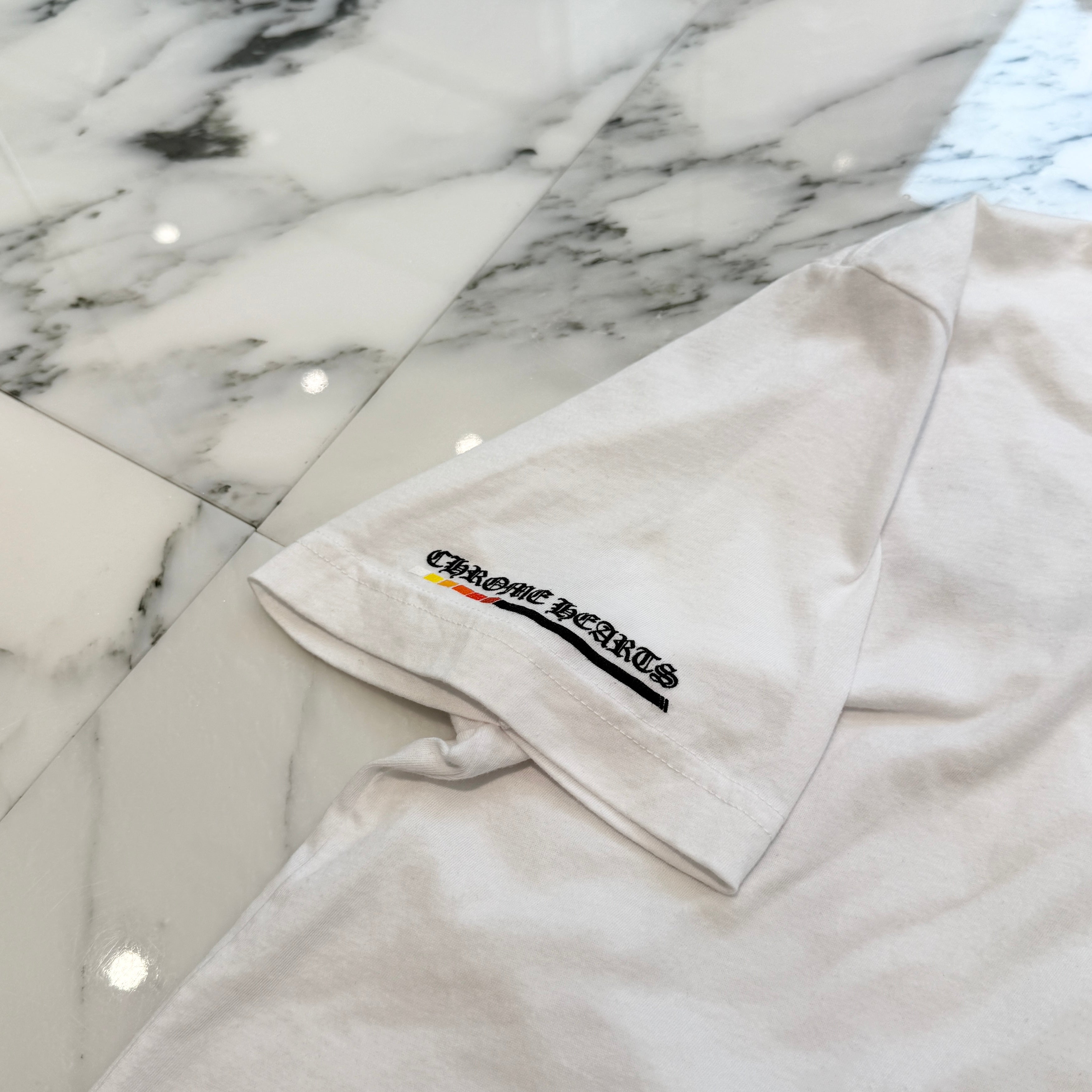 CHROME HEARTS Neon Bar Logo Tee Size L クロムハーツ ネオンバー ロゴ Tシャツ サイズL