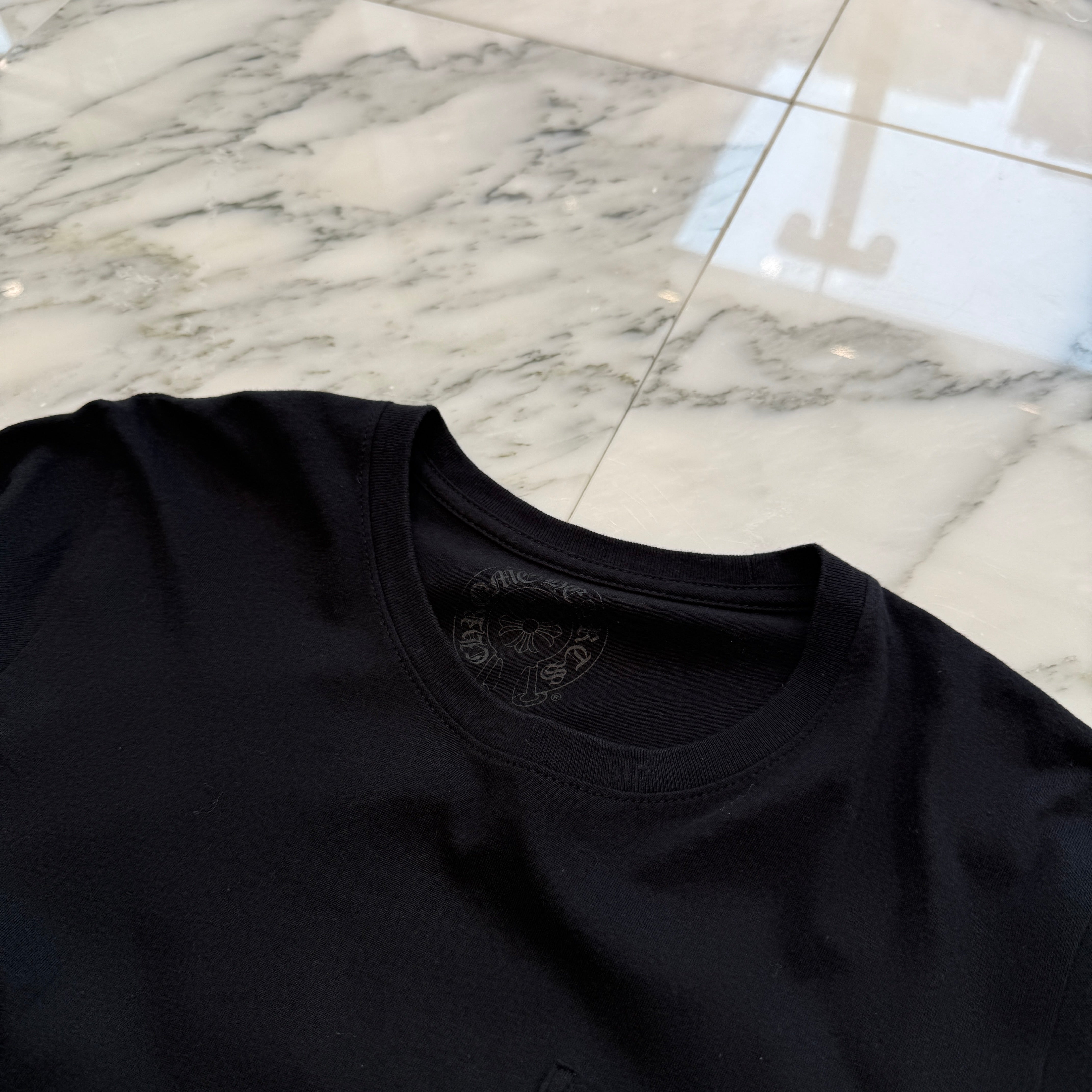 CHROME HEARTS Made In Hollywood Red CH Plus Long Sleeve Tee SizeS クロムハーツ メイドインハリウッド CHプラス ロングスリーブTシャツ サイズS