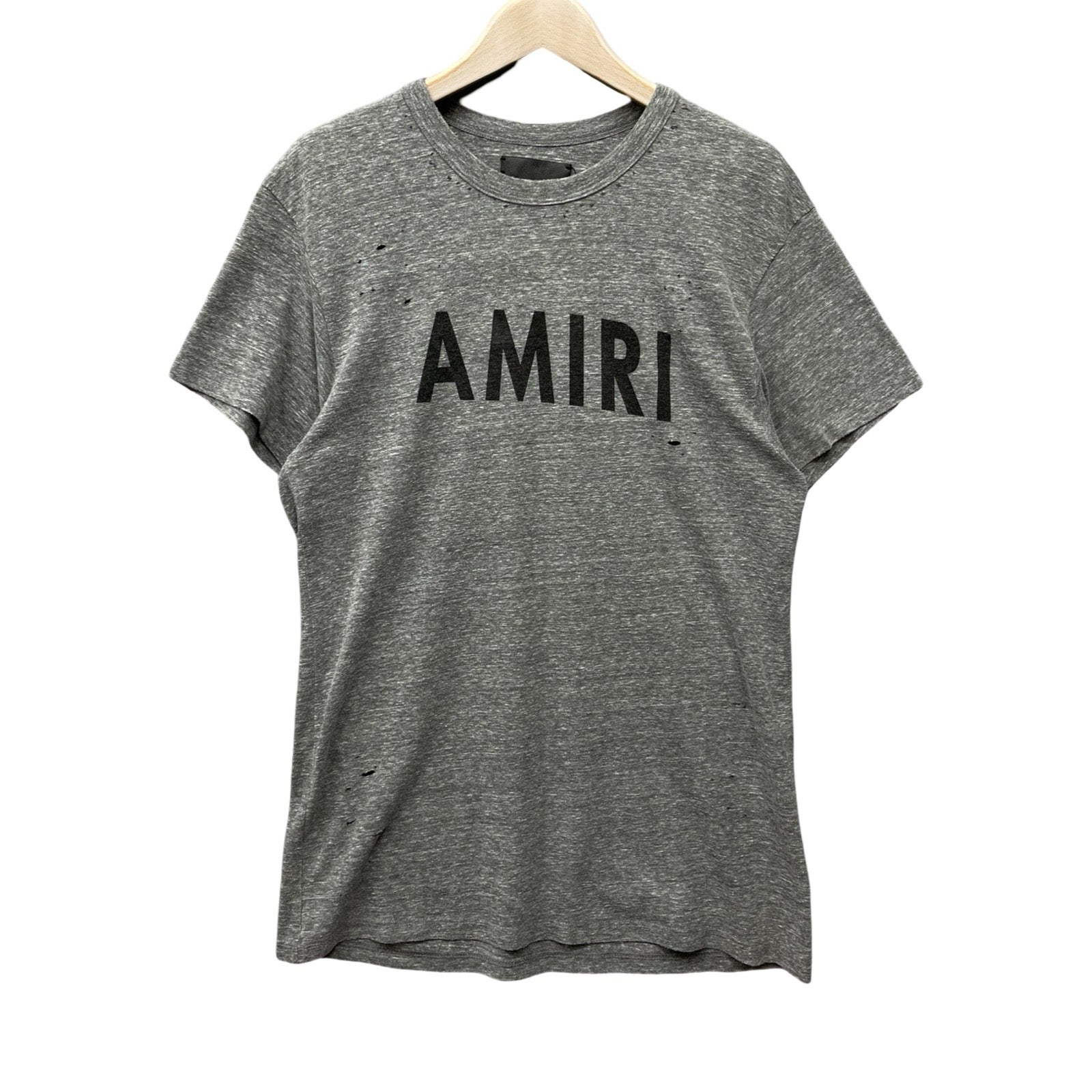 AMIRI 2018AW Logo Print Short Sleeve Tee Size S