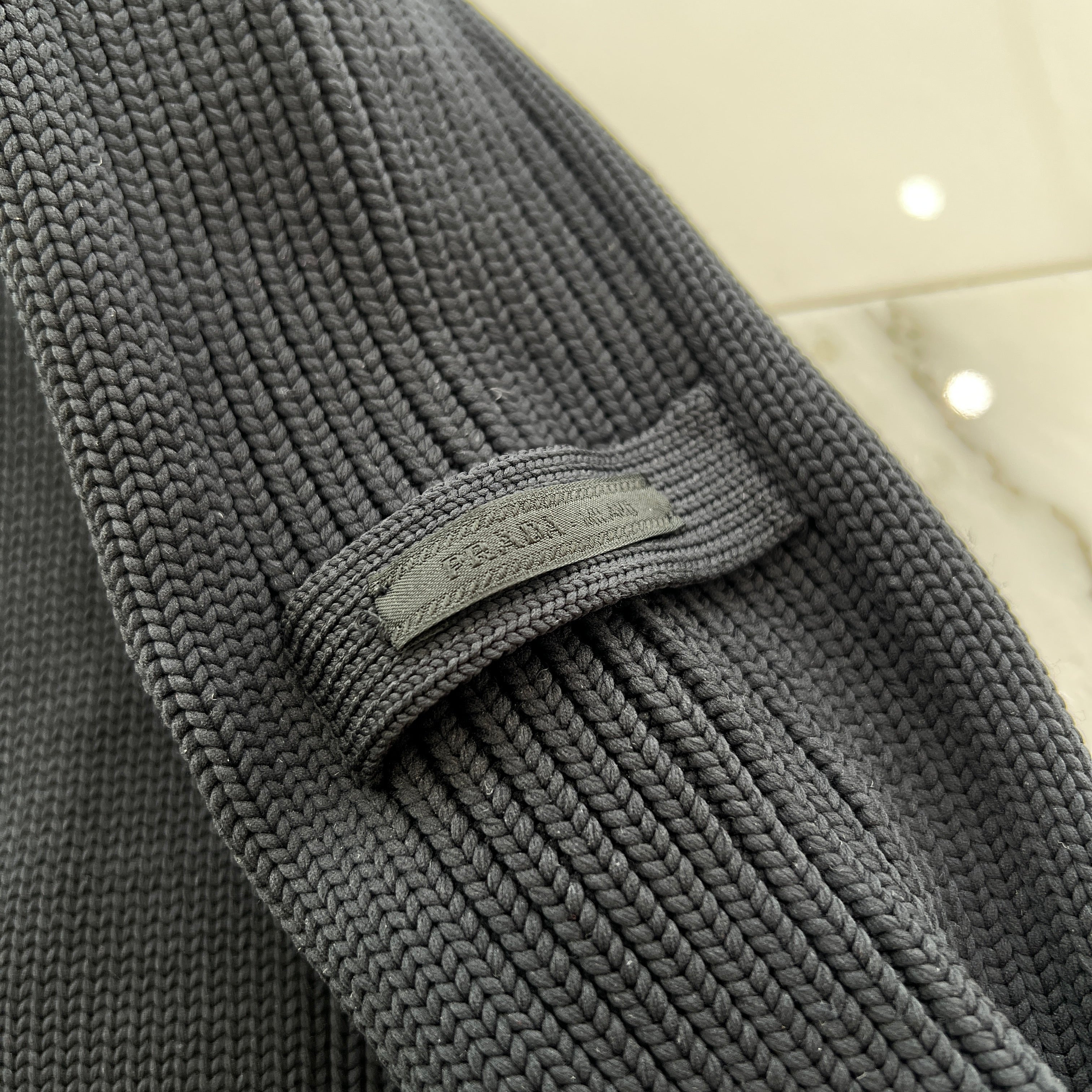 PRADA 2016AW Crew Neck Knit Sweater SMM888 S171 1M11 Size 48 プラダ クルーネックニットセーター サイズ48