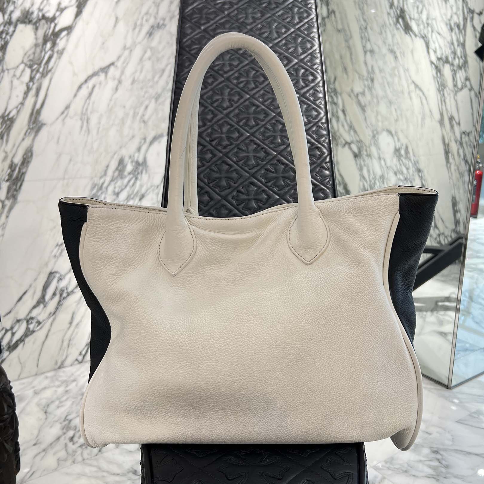 CHROME HEARTS LADY LYNN Extra Large Dagger Leather Tote Bag クロムハーツ レディーリン エクストララージダガー レザートートバッグ