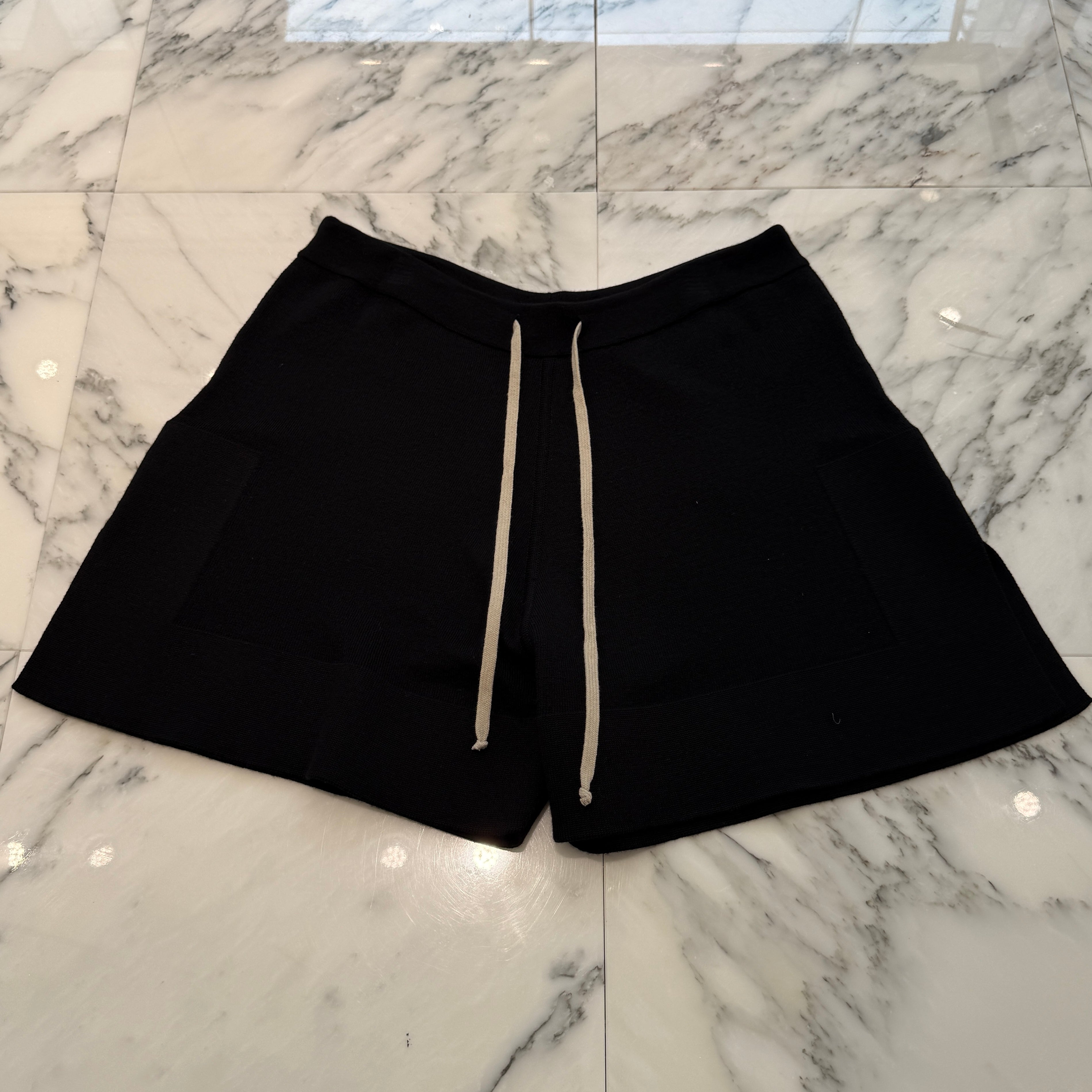 Rick Owens 2021SS Drawstring Short Pants RO21S3560-M Size XS リックオウエンス ドローストリング ショートパンツ サイズXS