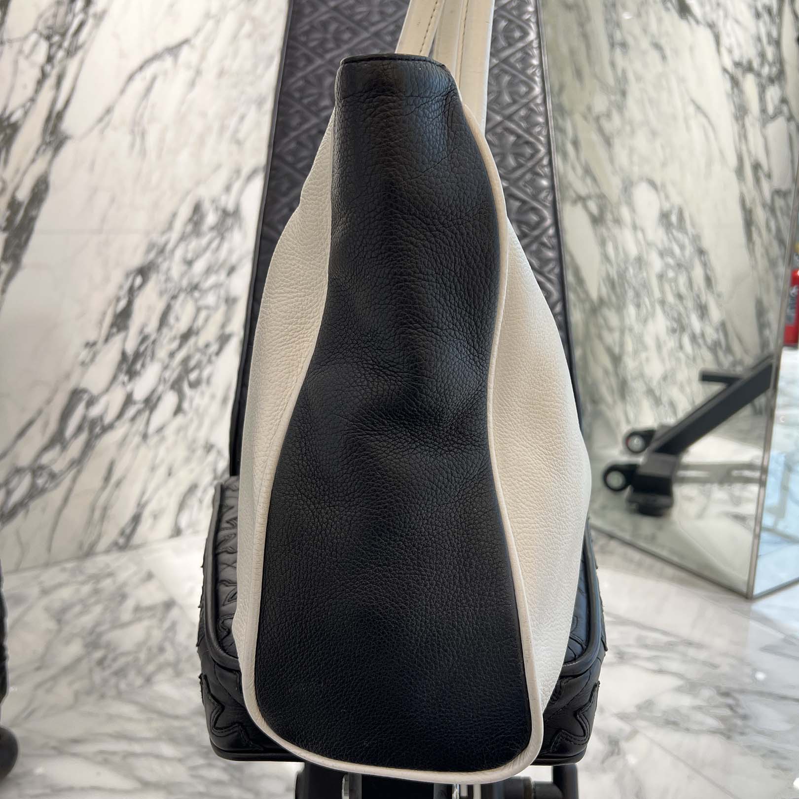 CHROME HEARTS LADY LYNN Extra Large Dagger Leather Tote Bag クロムハーツ レディーリン エクストララージダガー レザートートバッグ