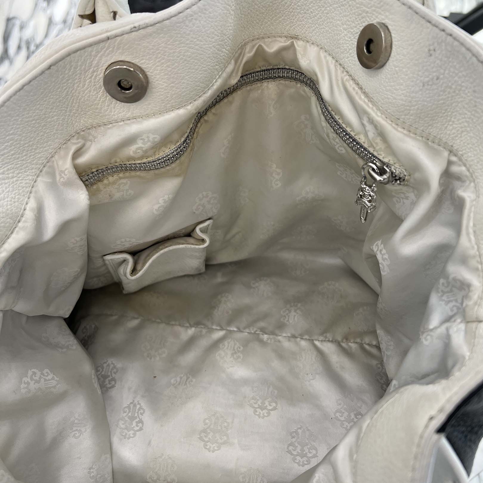 CHROME HEARTS LADY LYNN Extra Large Dagger Leather Tote Bag クロムハーツ レディーリン エクストララージダガー レザートートバッグ