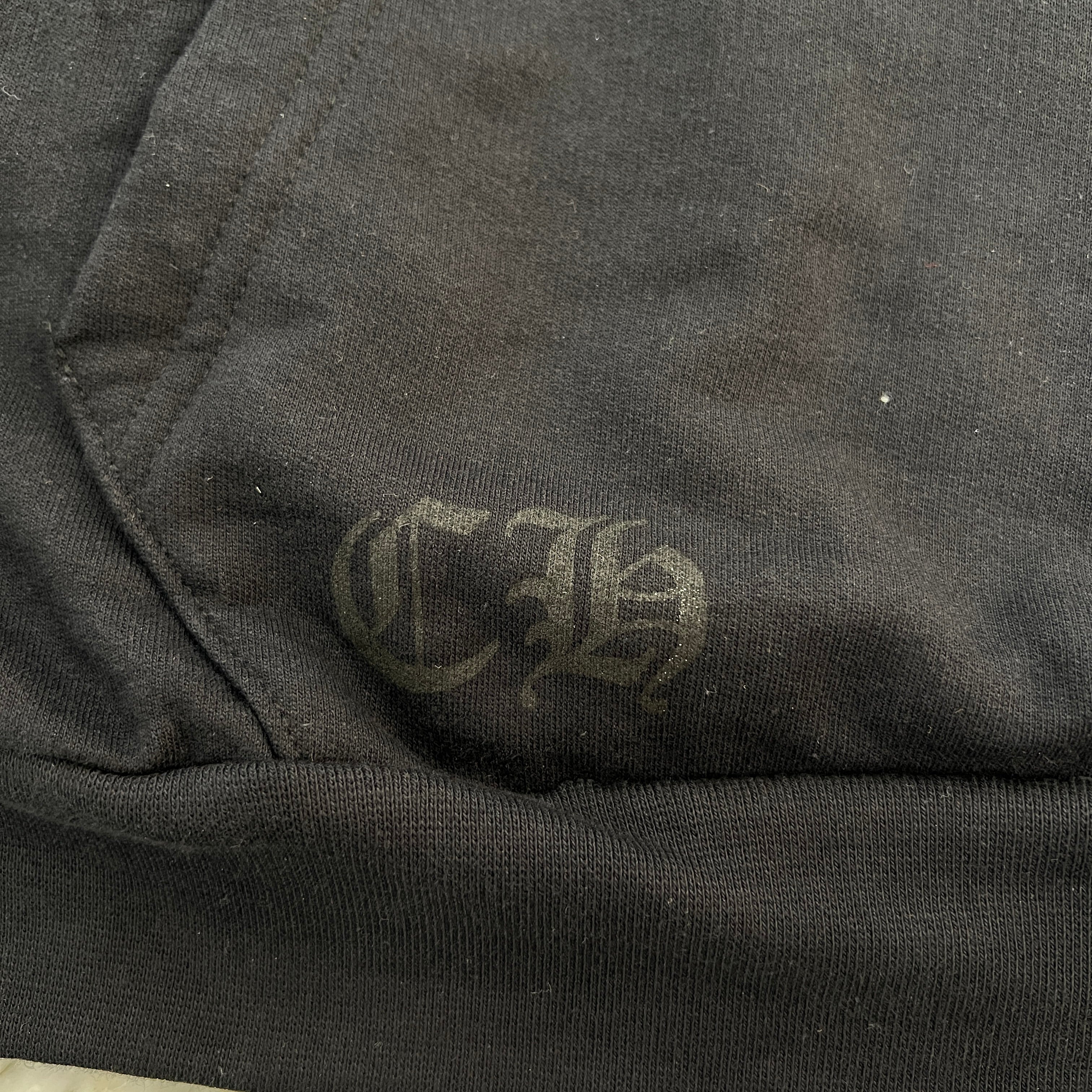 CHROME HEARTS 2025AW 1988 Silver Vertical Logo Pullover Hoodie Size XXL クロムハーツ 1988 シルバー ヴァーティカルロゴ プルオーバーフーディー サイズXXL