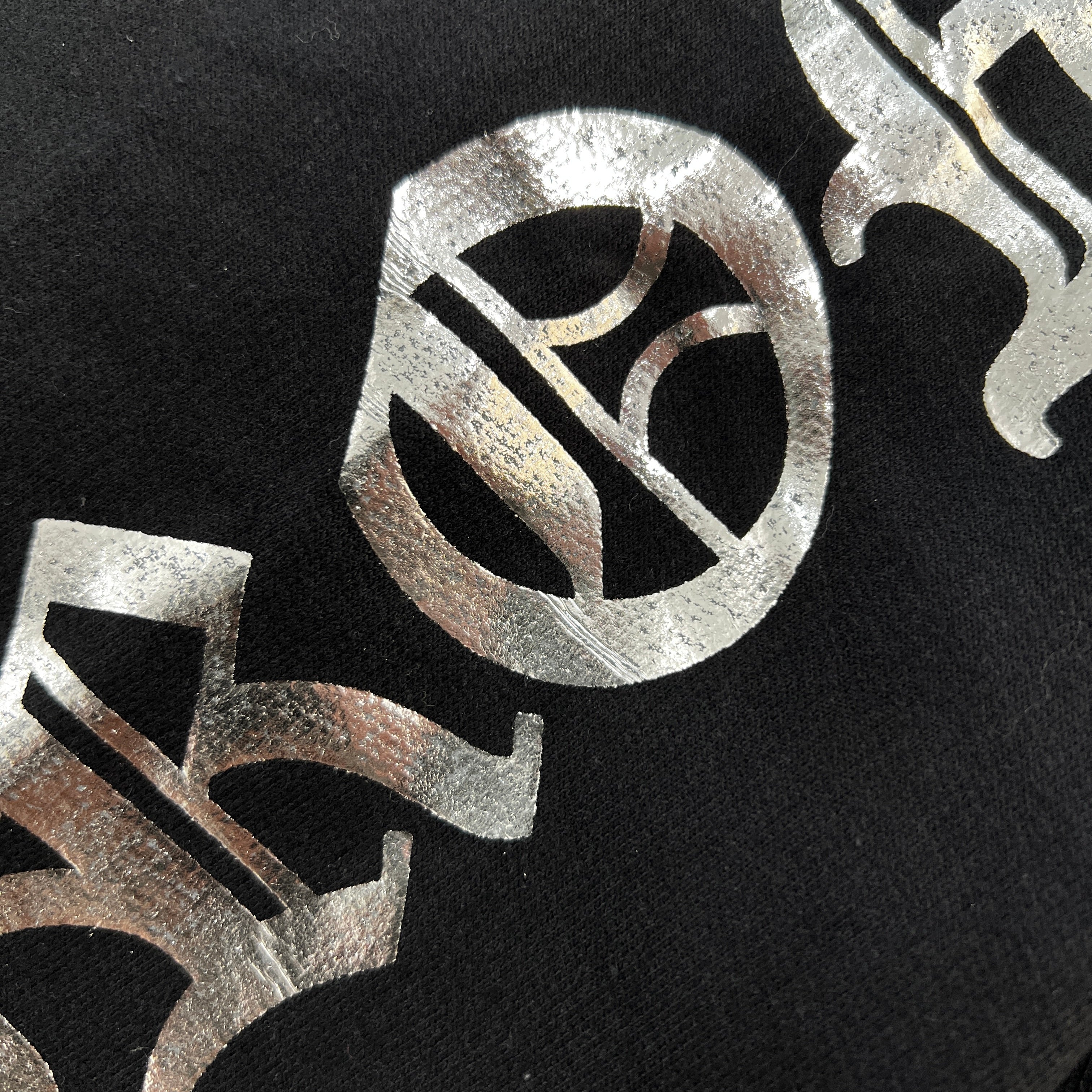 CHROME HEARTS 2025AW 1988 Silver Vertical Logo Pullover Hoodie Size XXL クロムハーツ 1988 シルバー ヴァーティカルロゴ プルオーバーフーディー サイズXXL