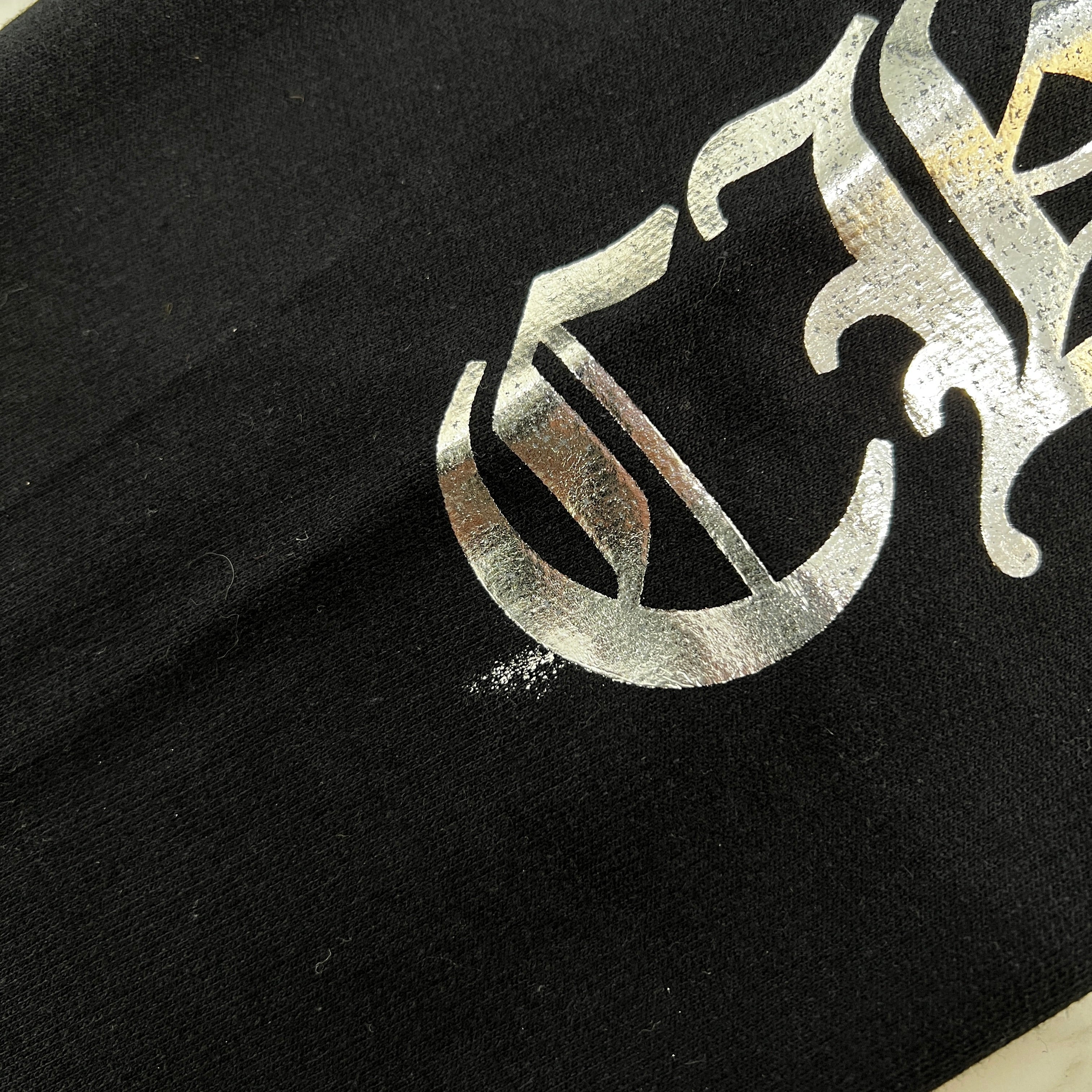 CHROME HEARTS 2025AW 1988 Silver Vertical Logo Pullover Hoodie Size XXL クロムハーツ 1988 シルバー ヴァーティカルロゴ プルオーバーフーディー サイズXXL