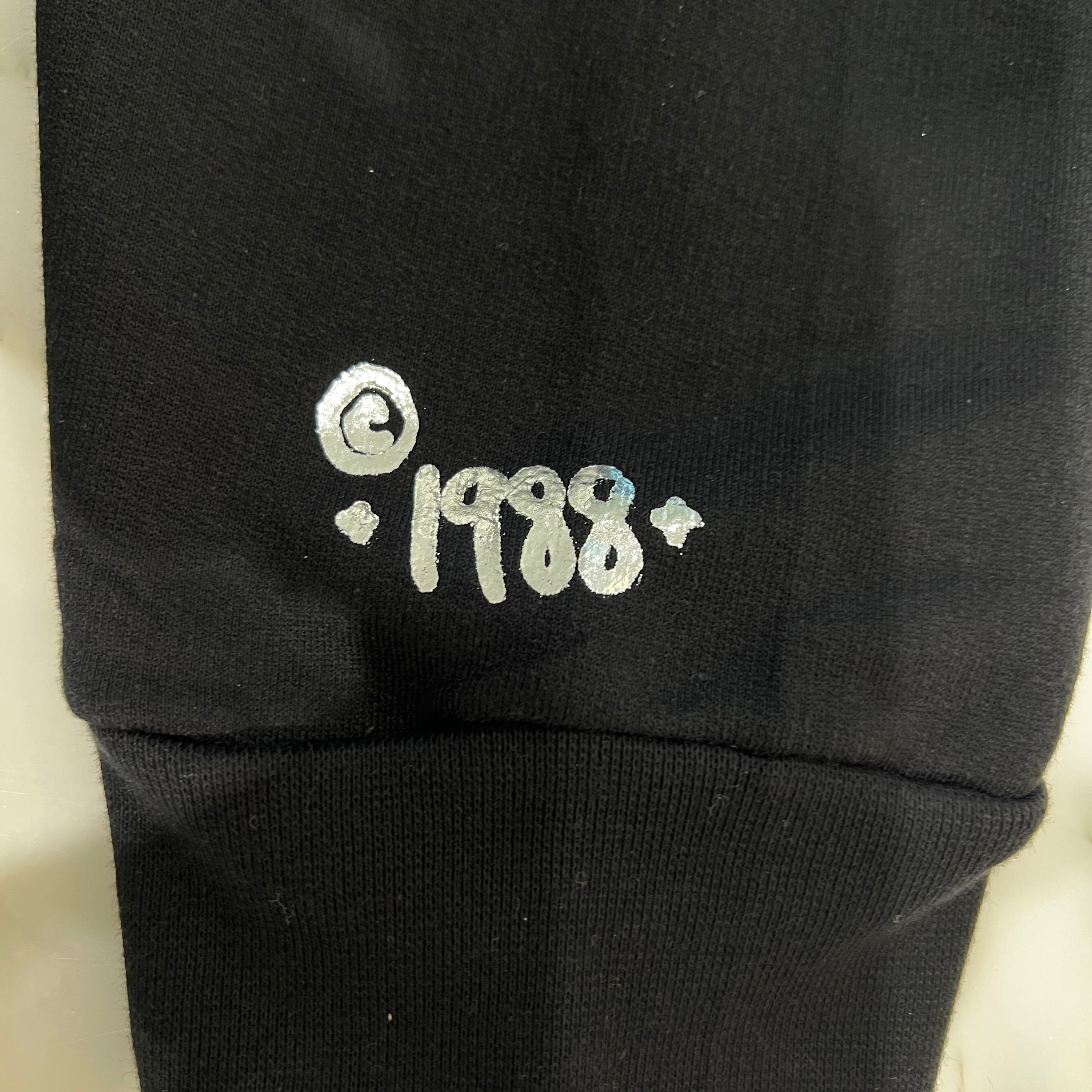 CHROME HEARTS 2025AW 1988 Silver Vertical Logo Pullover Hoodie Size XXL クロムハーツ 1988 シルバー ヴァーティカルロゴ プルオーバーフーディー サイズXXL