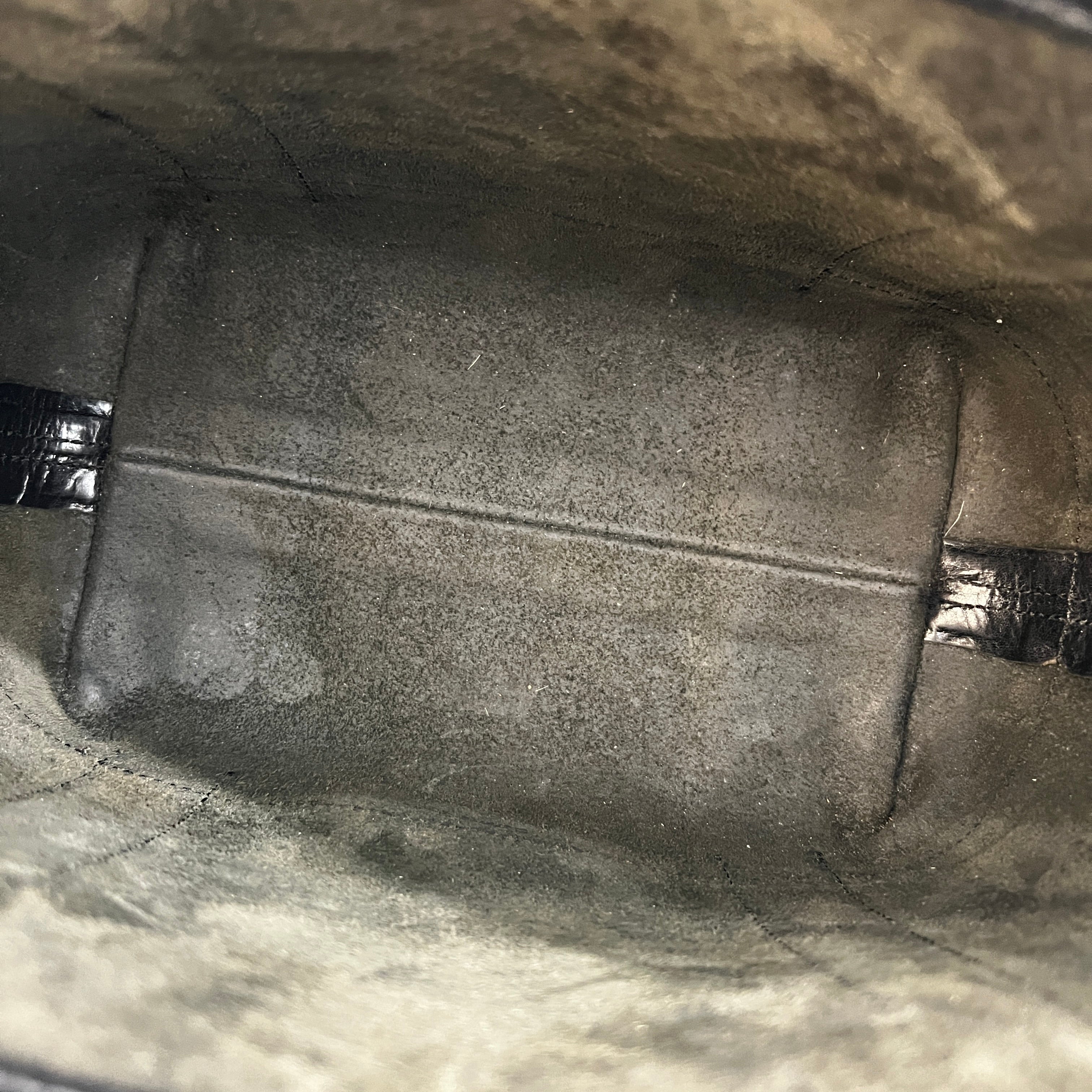 CHROME HEARTS Leather Tote Mini Bag クロムハーツ レザー トート ミニ バッグ