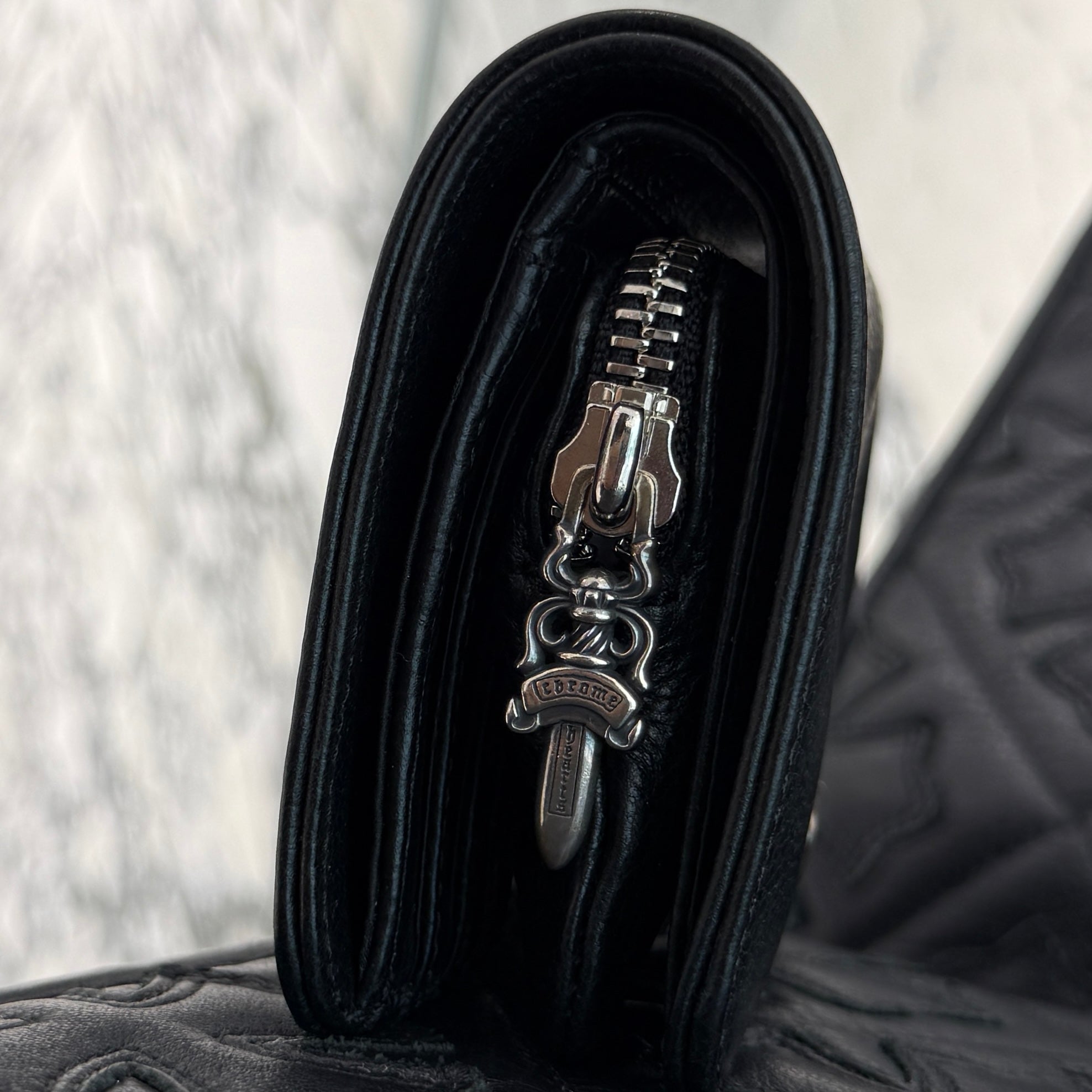 CHROME HEARTS Joey Scroll Wallet クロムハーツ ジョーイスクロールウォレット