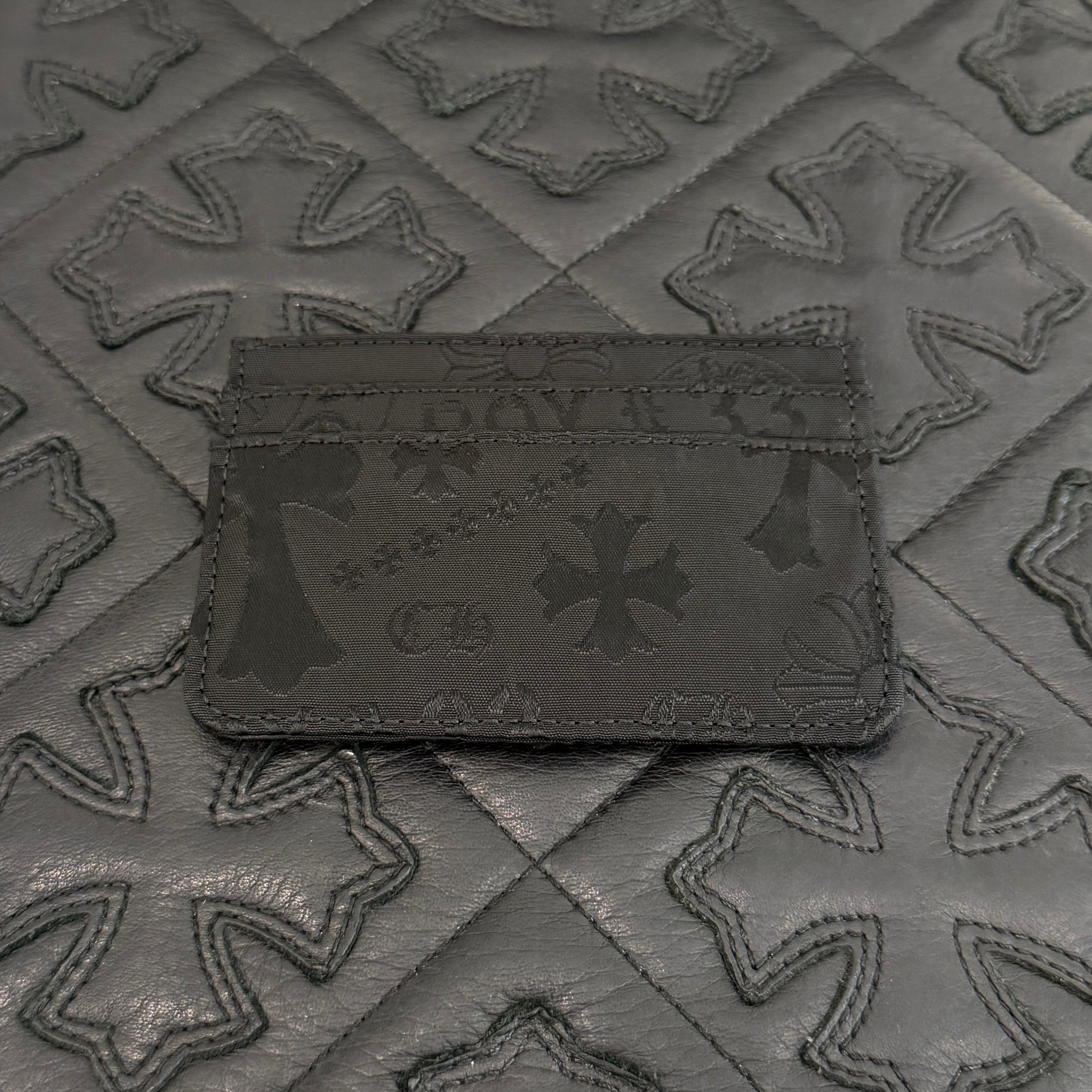 CHROME HEARTS Stencil Pattern Double Side Nylon Card Case クロムハーツ ステンシルパターン ダブルサイド ナイロンカードケース