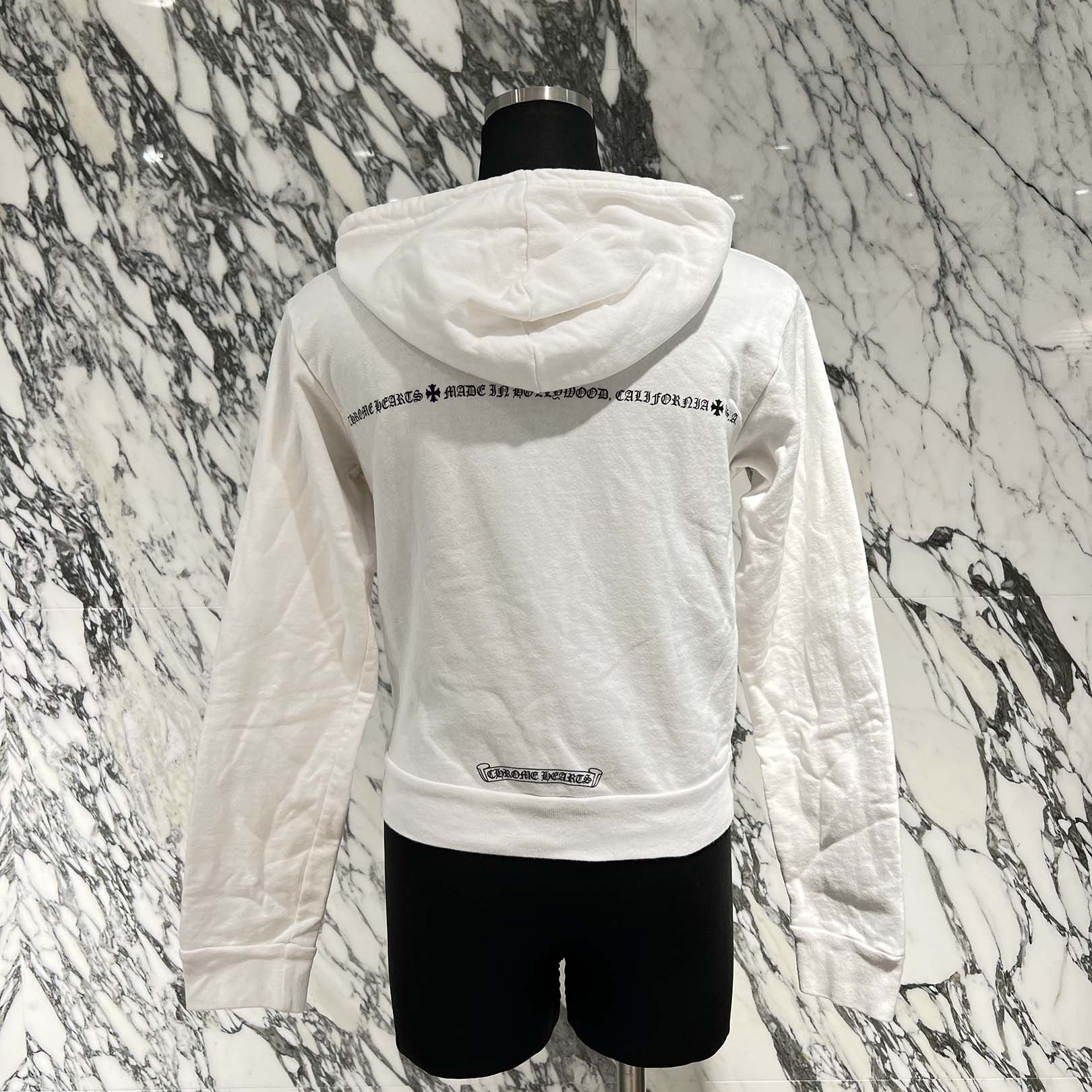 CHROME HEARTS Made In Hollywood CH Star Zip Up Hoodie Size S クロムハーツ メイドインハリウッド CHスター ジップアップフーディー サイズS