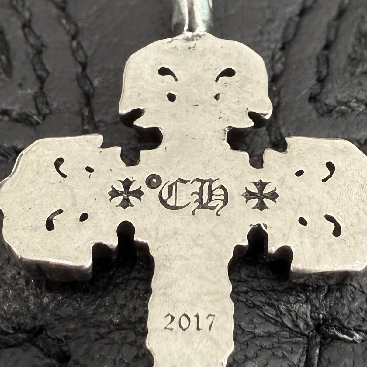 CHROME HEARTS Tiny Filigree Cross Pave Diamond Pendent Top クロムハーツ タイニー フィリグリークロス パヴェダイヤモンド ペンダント トップ