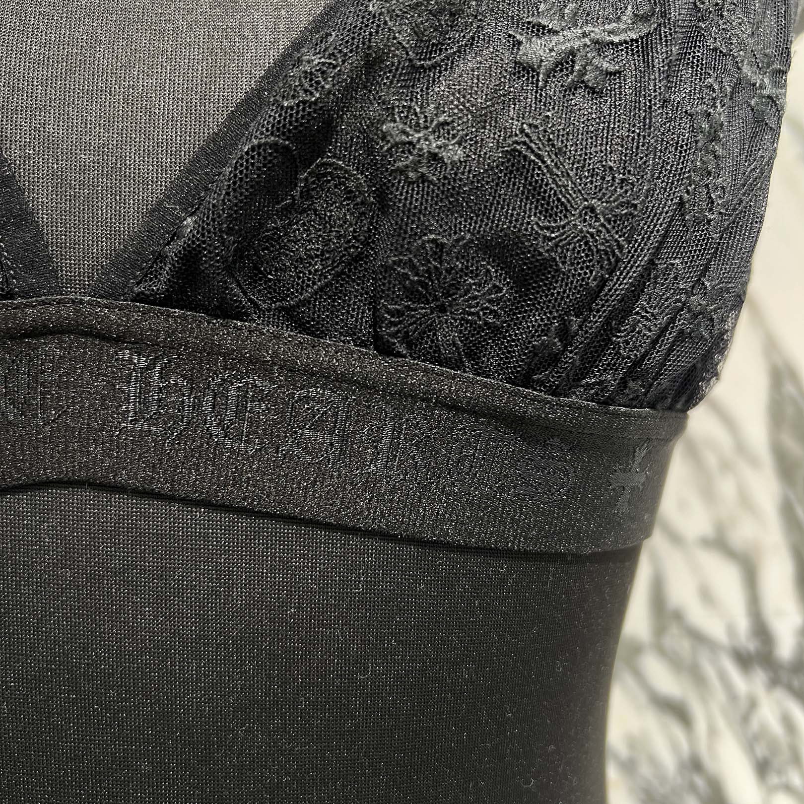 CHROME HEARTS Lace Triangle Bralette Size M (B75) クロムハーツ レース トライアングル ブラレット サイズM (B75)