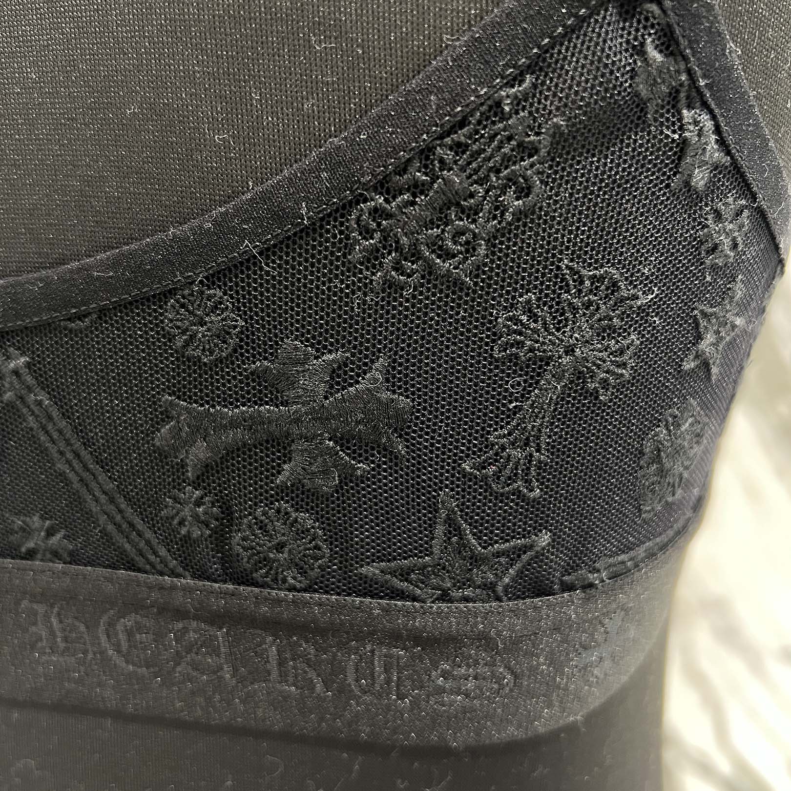 CHROME HEARTS Lace Triangle Bralette Size M (B75) クロムハーツ レース トライアングル ブラレット サイズM (B75)