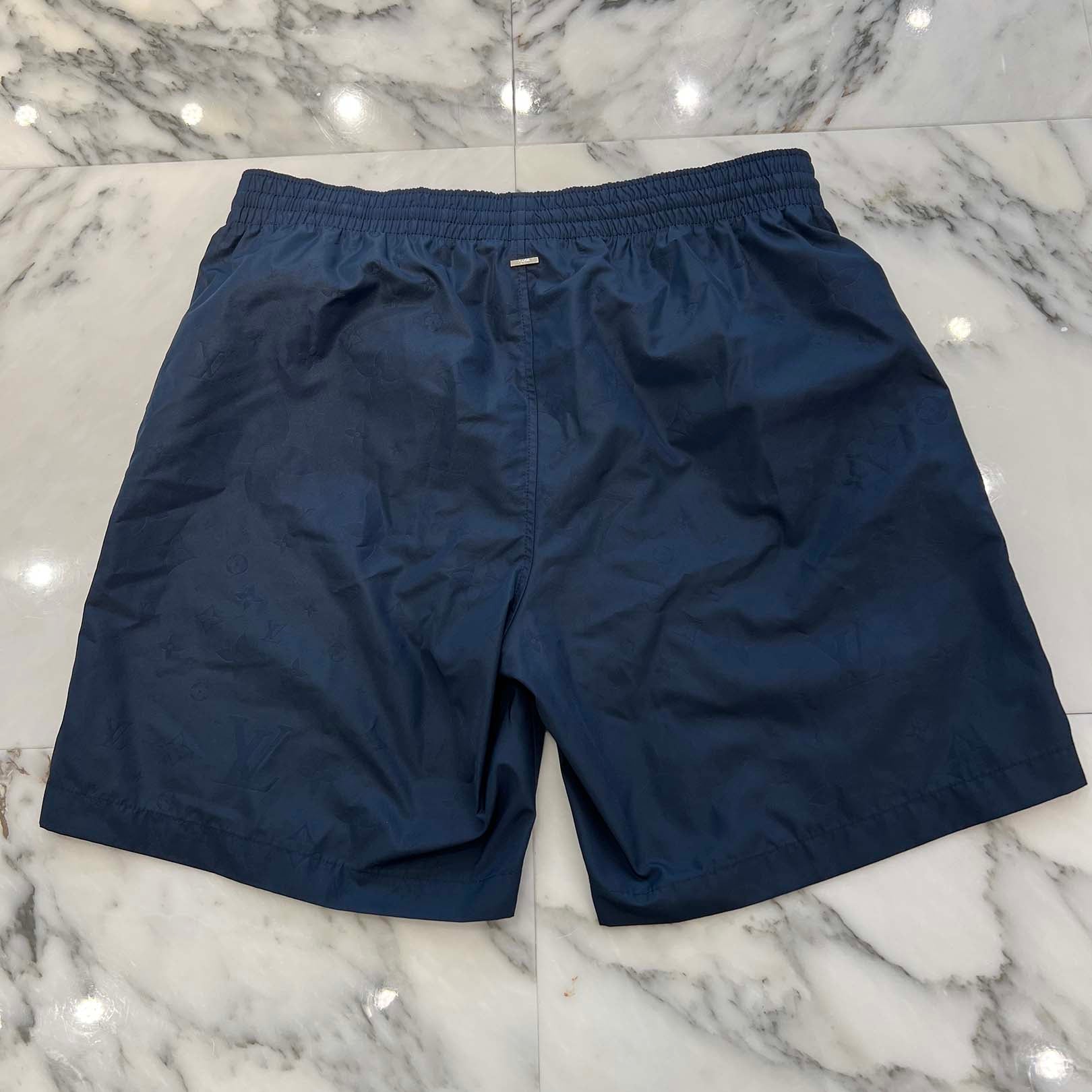 LOUIS VUITTON 2022AW Monogram Swim Board Easy Shorts HJW52W Size M ルイヴィトン モノグラム スイム ボード イージー ショーツ サイズM