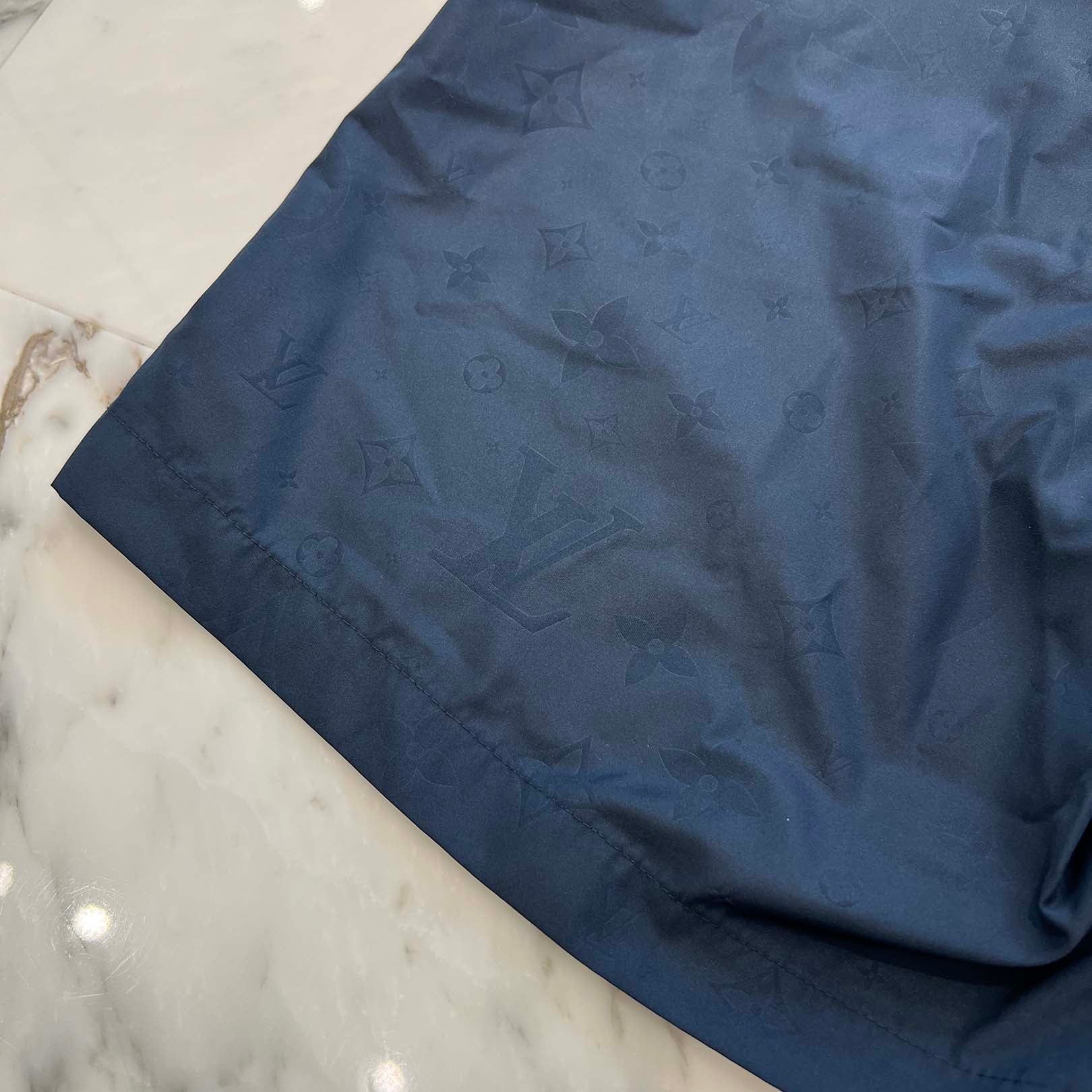 LOUIS VUITTON 2022AW Monogram Swim Board Easy Shorts HJW52W Size M ルイヴィトン モノグラム スイム ボード イージー ショーツ サイズM