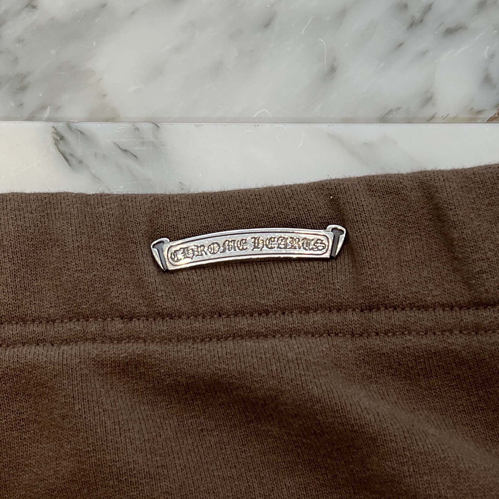 CHROME HEARTS Y NOT SLO RIDE Logo Sweat Half Pants Size L クロムハーツ ワイノット スローライド ロゴ スウェットハーフパンツ サイズL