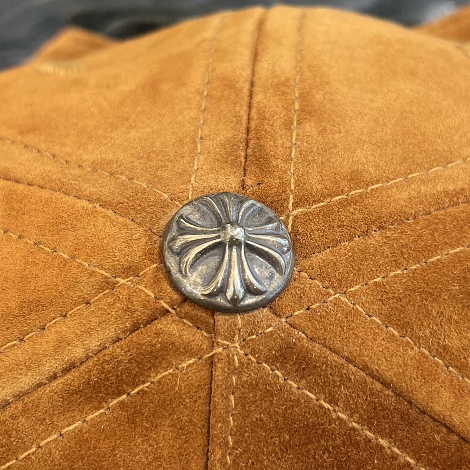 CHROME HEARTS Dagger Suede Trucker Cap Size ONE SIZE（53-60