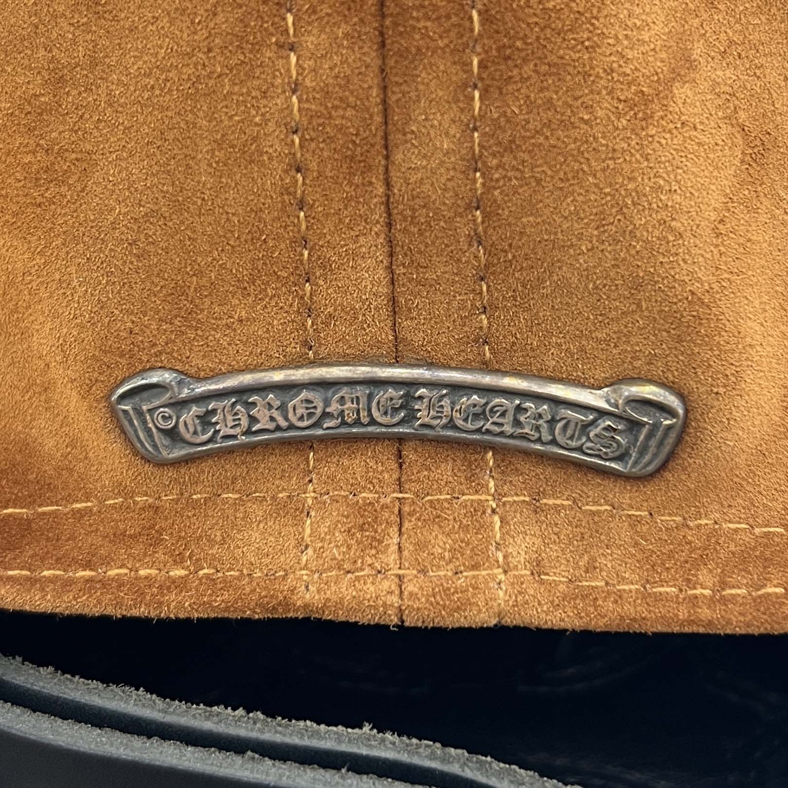 CHROME HEARTS Dagger Suede Trucker Cap Size ONE SIZE（53-60