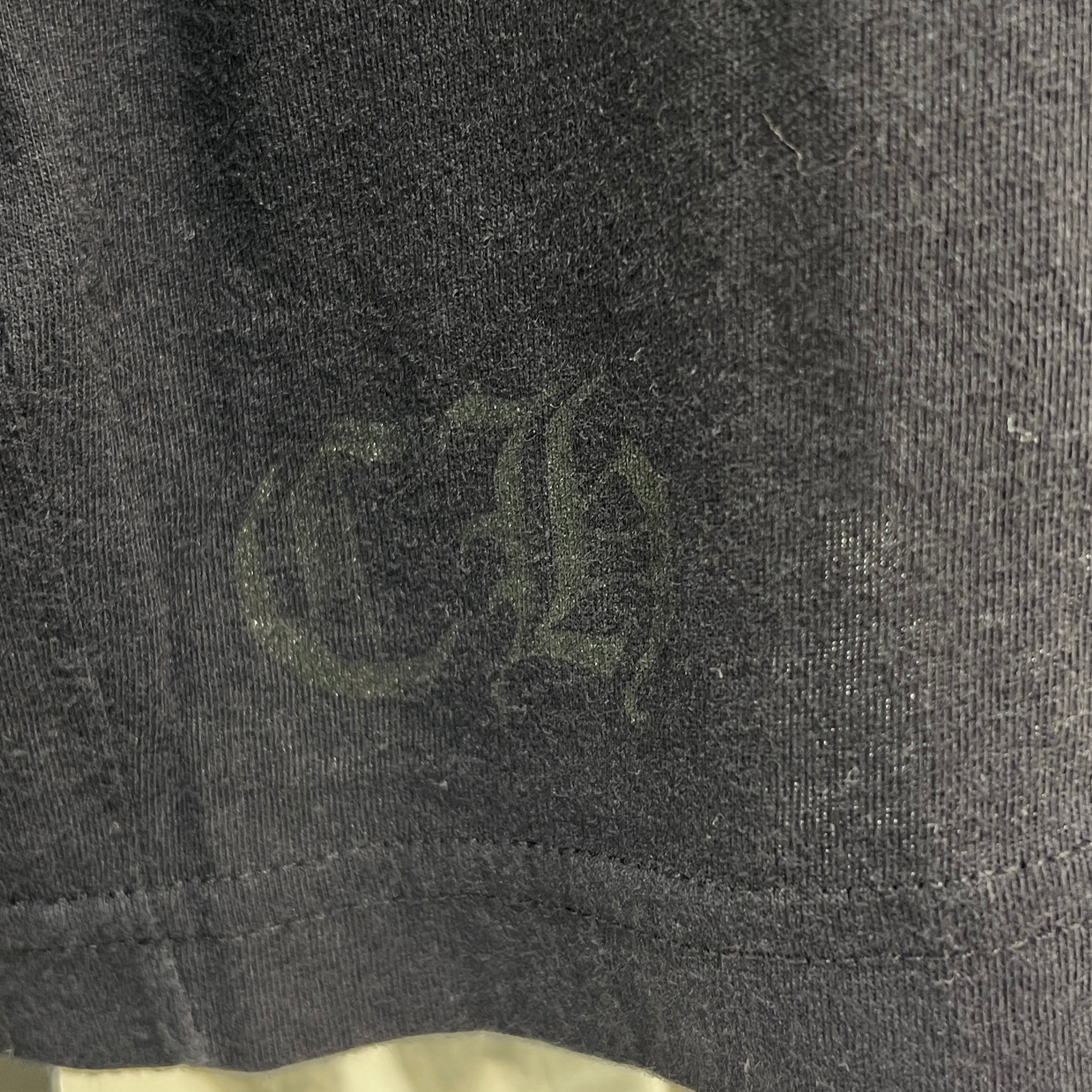 CHROME HEARTS American Flag Vine Dagger Horseshoe Long Sleeve Tee Size L クロムハーツ アメリカンフラッグ ヴァインダガーホースシュー ロングスリーブTシャツ サイズL