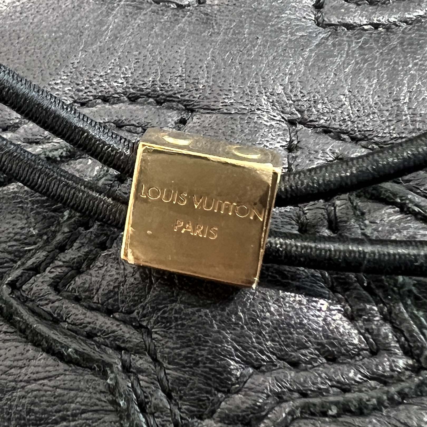 LOUIS VUITTON Scrunchie Nanogram Planet M80266 ルイヴィトン シュシュ ナノグラムプラネット