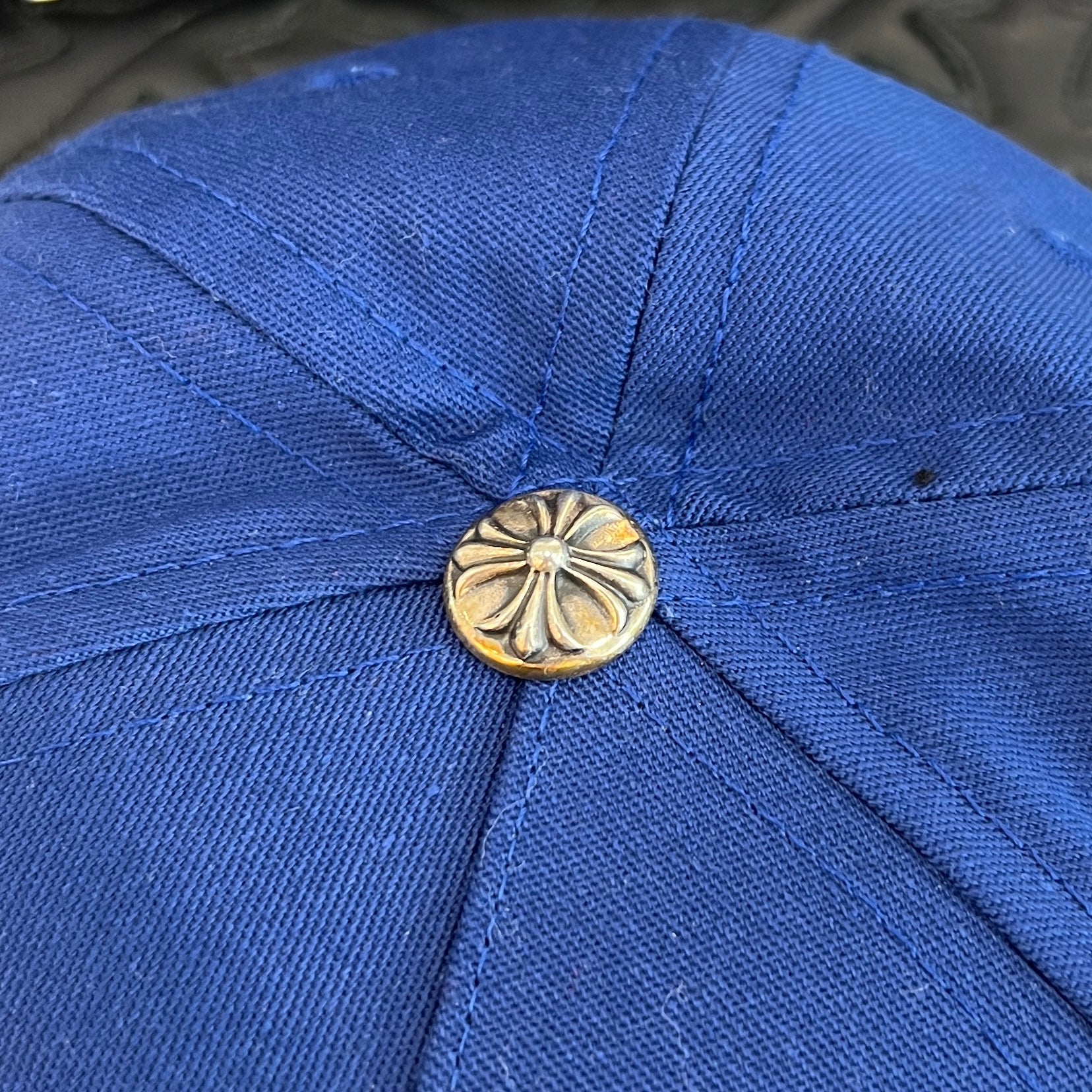 CHROME HEARTS CH Logo Embroidery Trucker Cap Size ONE SIZE