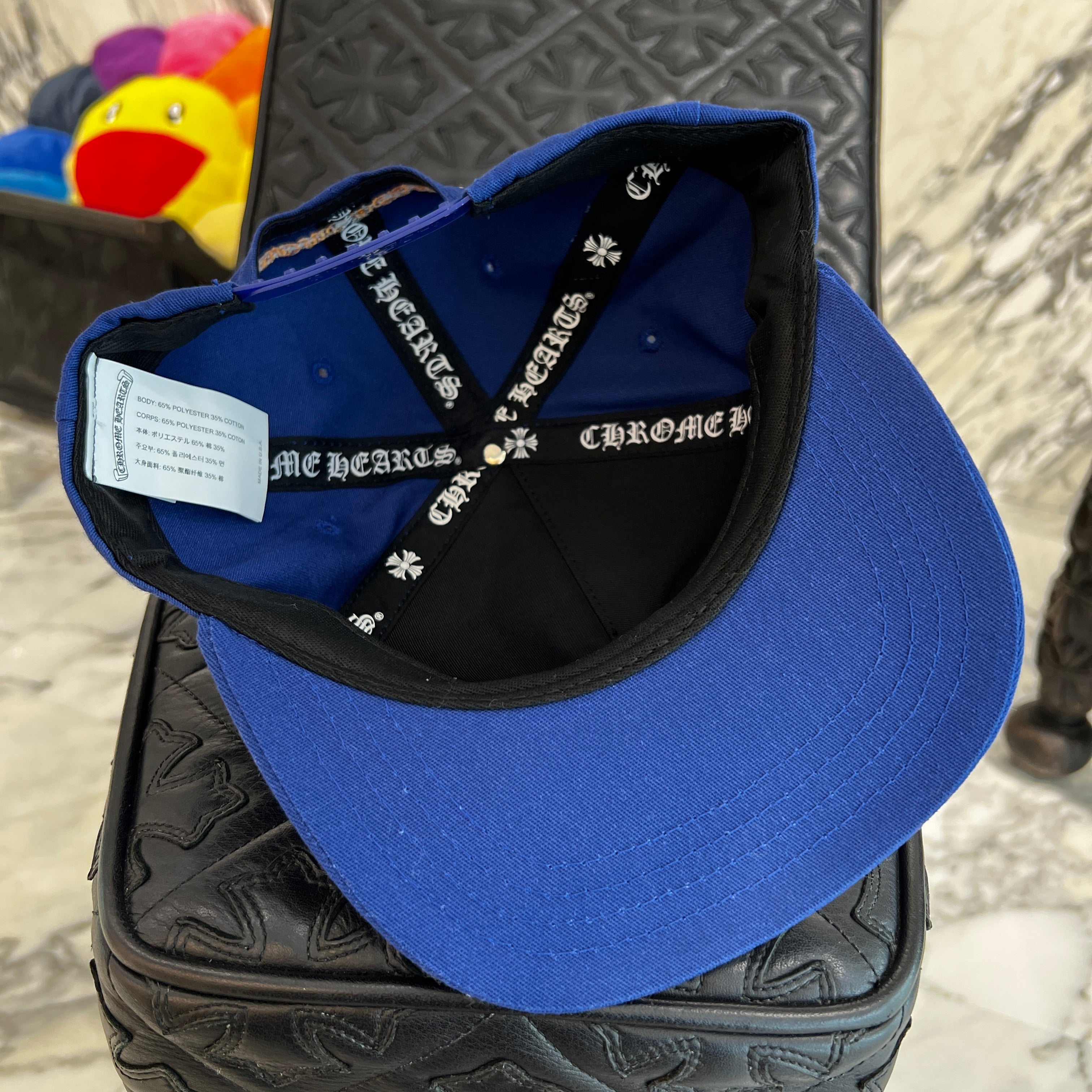 CHROME HEARTS CH Logo Embroidery Trucker Cap Size ONE SIZE（53-60）クロムハーツ CHロゴ刺繍 トラッカーキャップ サイズONE SIZE（53-60）