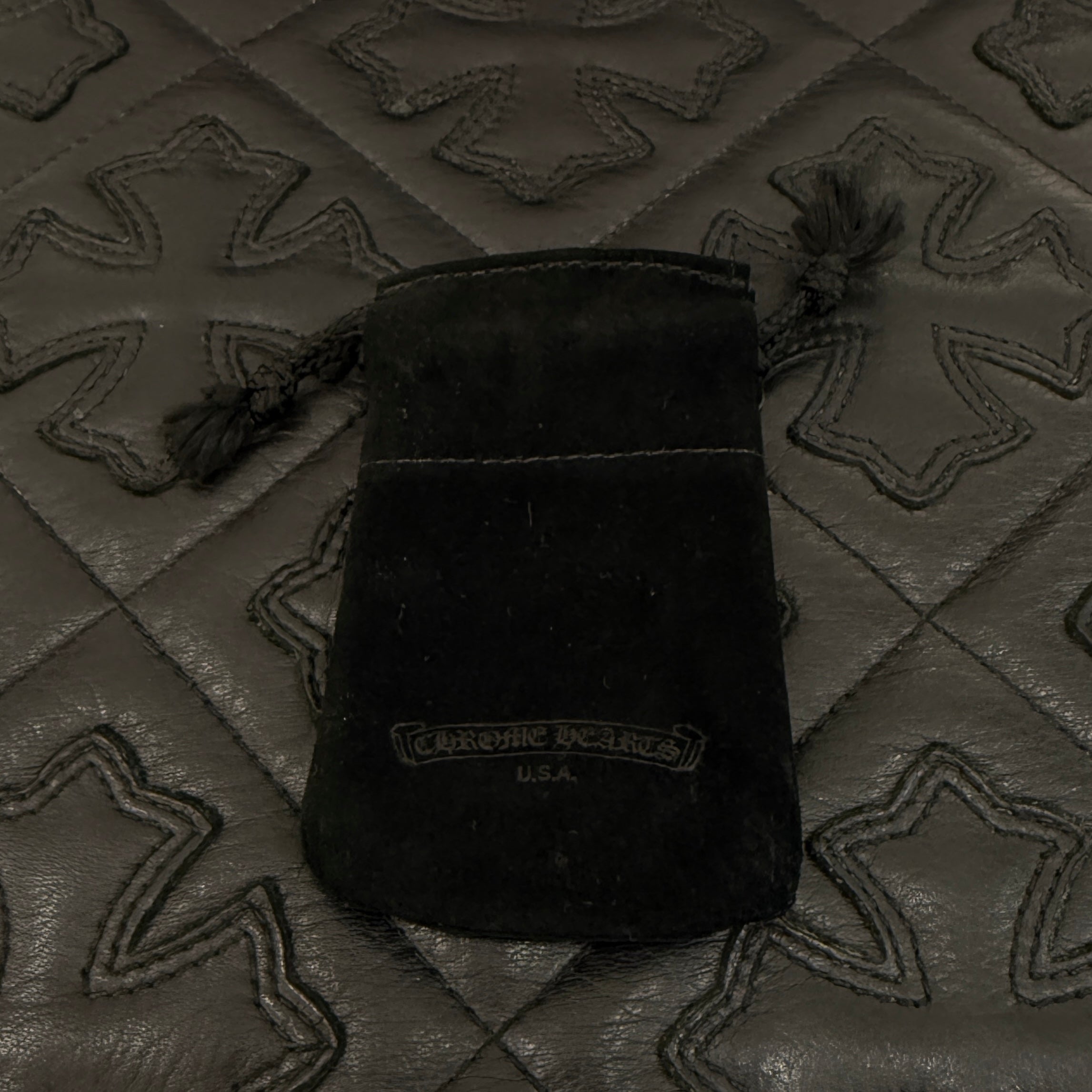 CHROME HEARTS 22K Safety Pin 1 Diamond Earrings クロムハーツ 22K セーフティ ピン 1 ダイヤモンド イヤリング ピアス