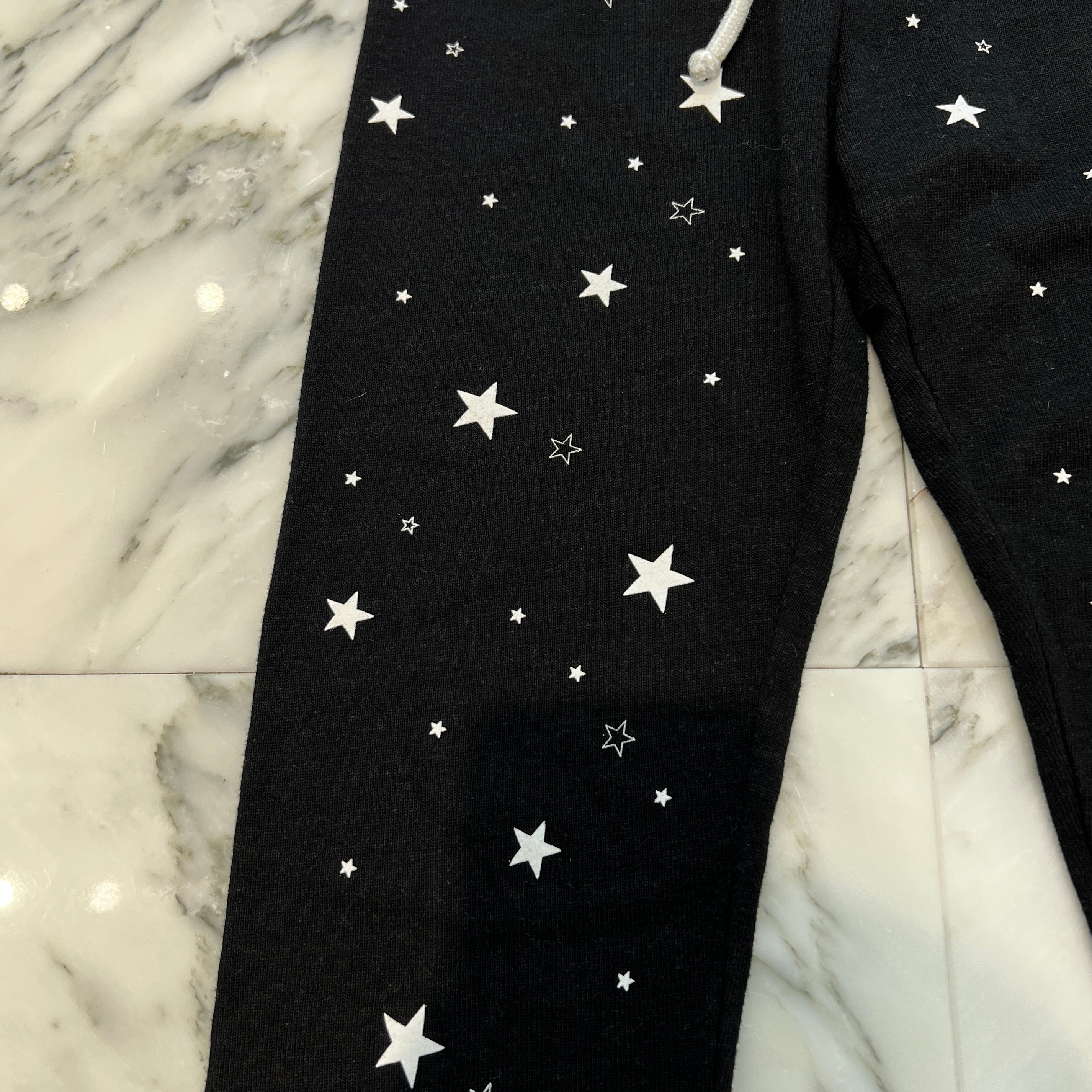 CHROME HEARTS CH Plus Horseshoe Star Print Kid's Sweat Pants Size