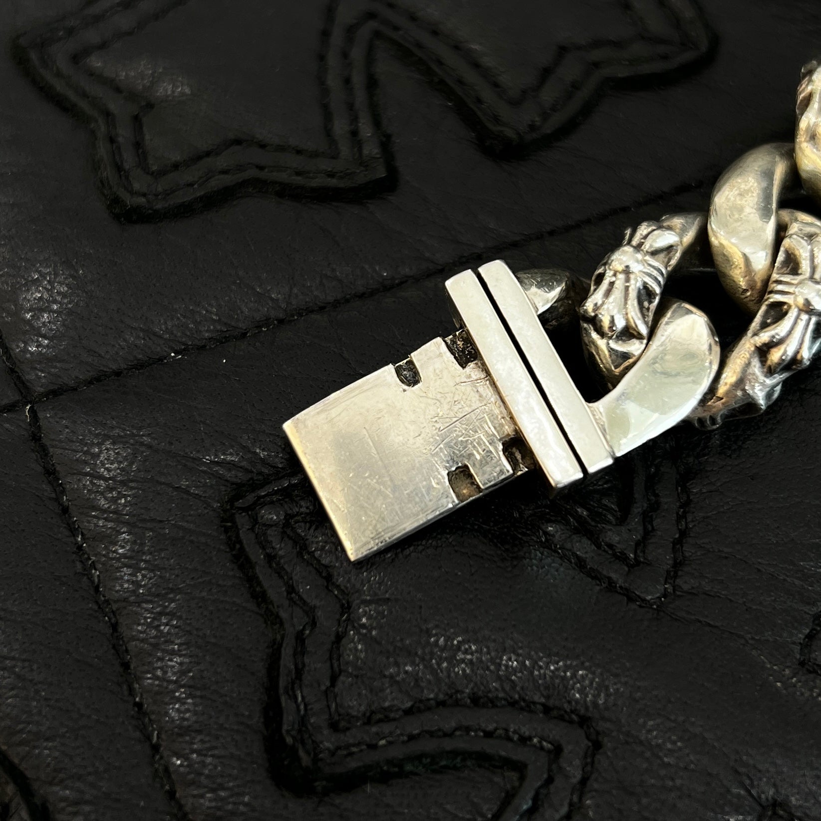 CHROME HEARTS CH Plus Fancy Chain Bracelet 15 LINK クロムハーツ CHプラス ファンシー チェーン ブレスレット 15LINK