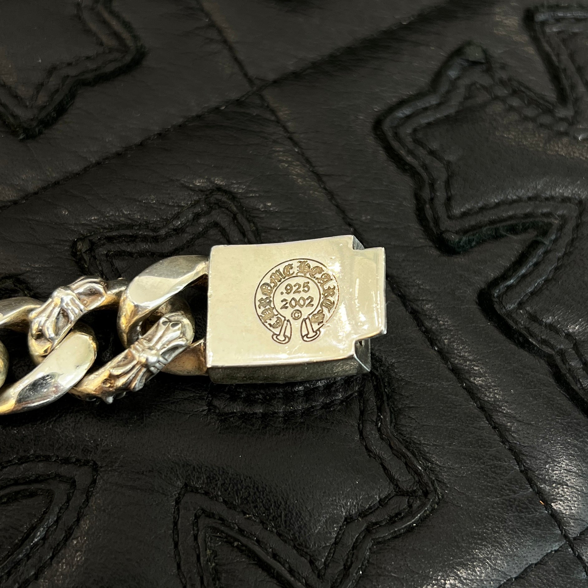 CHROME HEARTS CH Plus Fancy Chain Bracelet 15 LINK クロムハーツ CHプラス ファンシー チェーン ブレスレット 15LINK