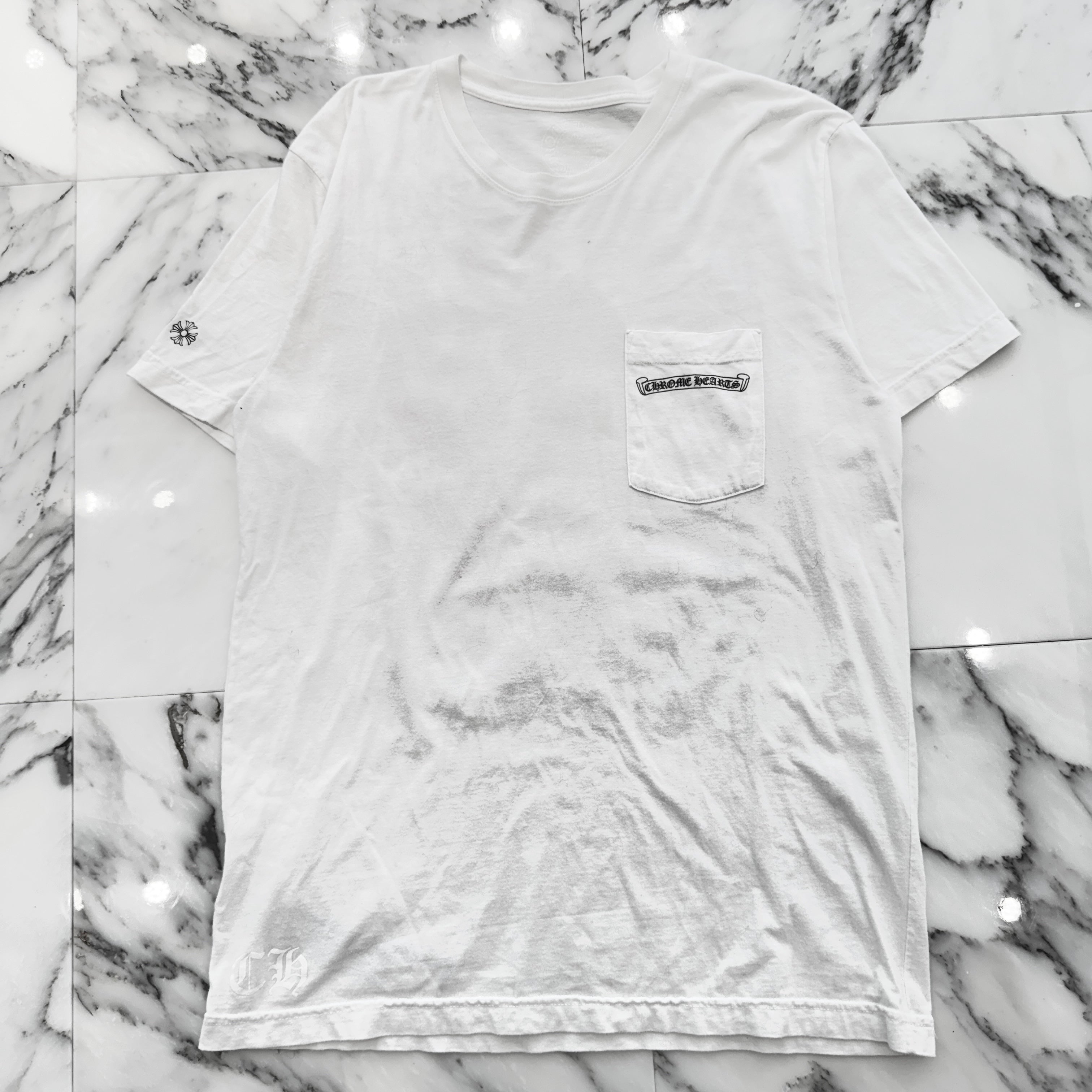 CHROME HEARTS Dagger Eye Chart Tee Size L クロムハーツ ダガーアイチャート Tシャツ サイズL