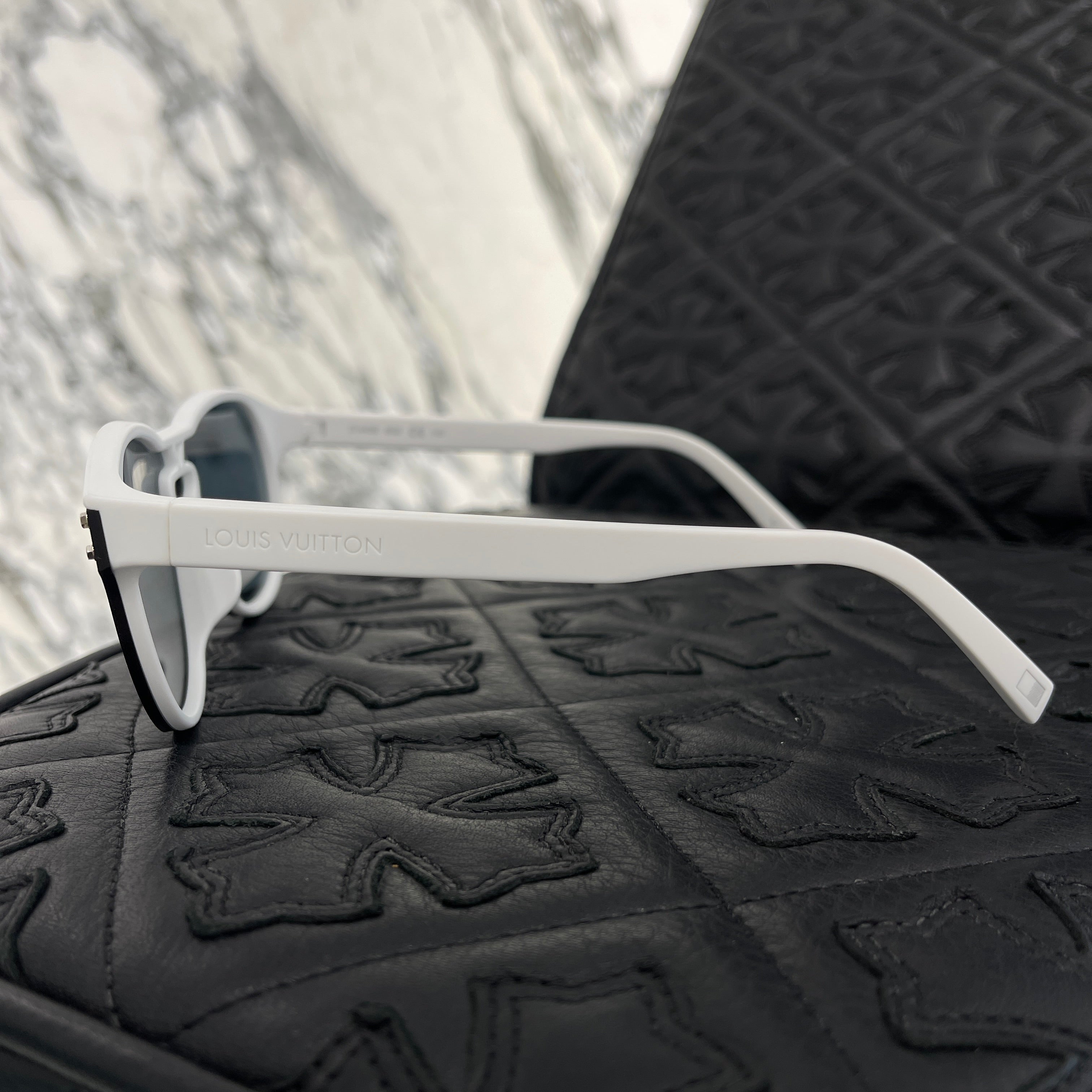 LOUIS VUITTON 2021SS LV Waimea Damier Boston Sunglasses Z1443E ルイヴィトン LVワイメア ダミエ ボストン サングラス