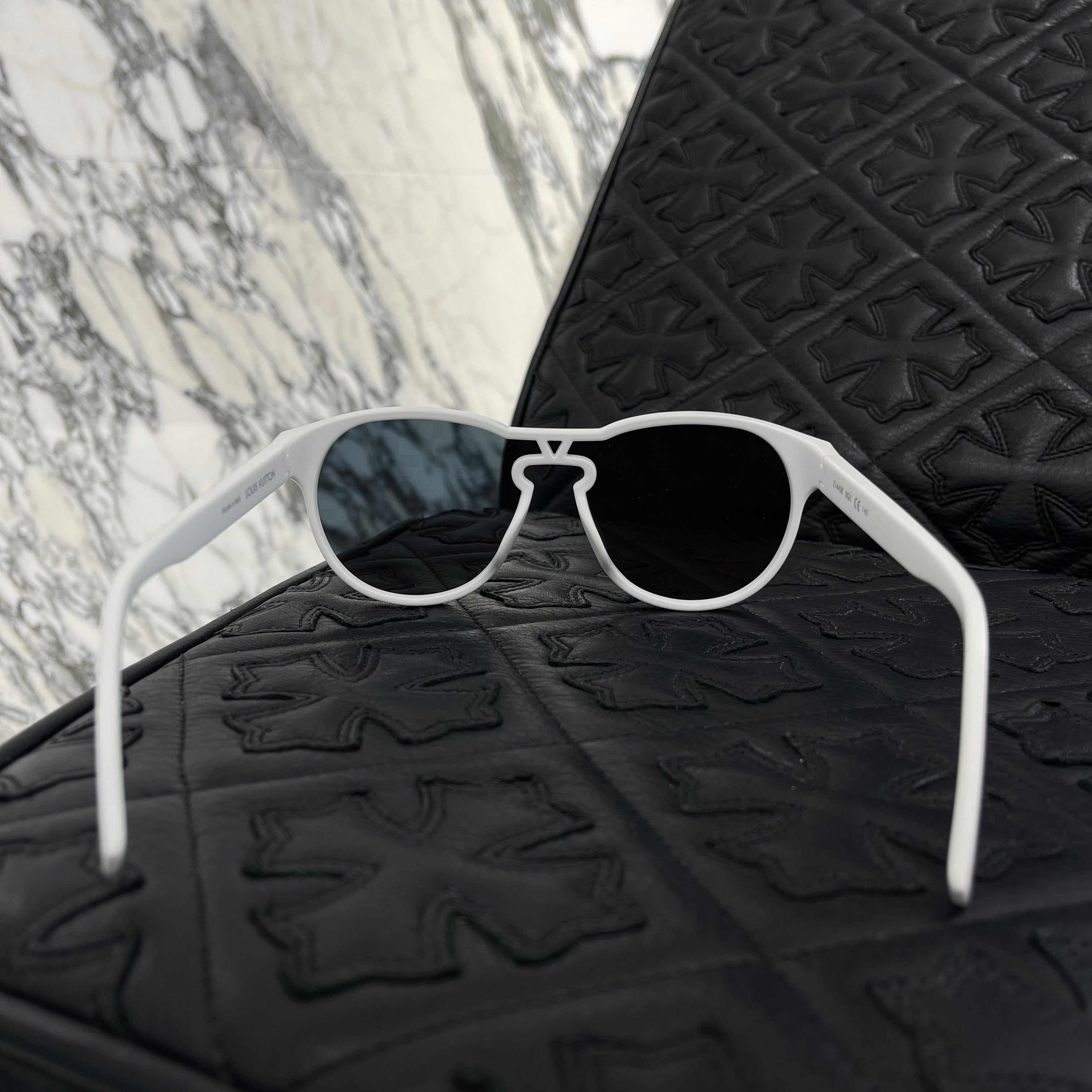 LOUIS VUITTON 2021SS LV Waimea Damier Boston Sunglasses Z1443E ルイヴィトン LVワイメア ダミエ ボストン サングラス
