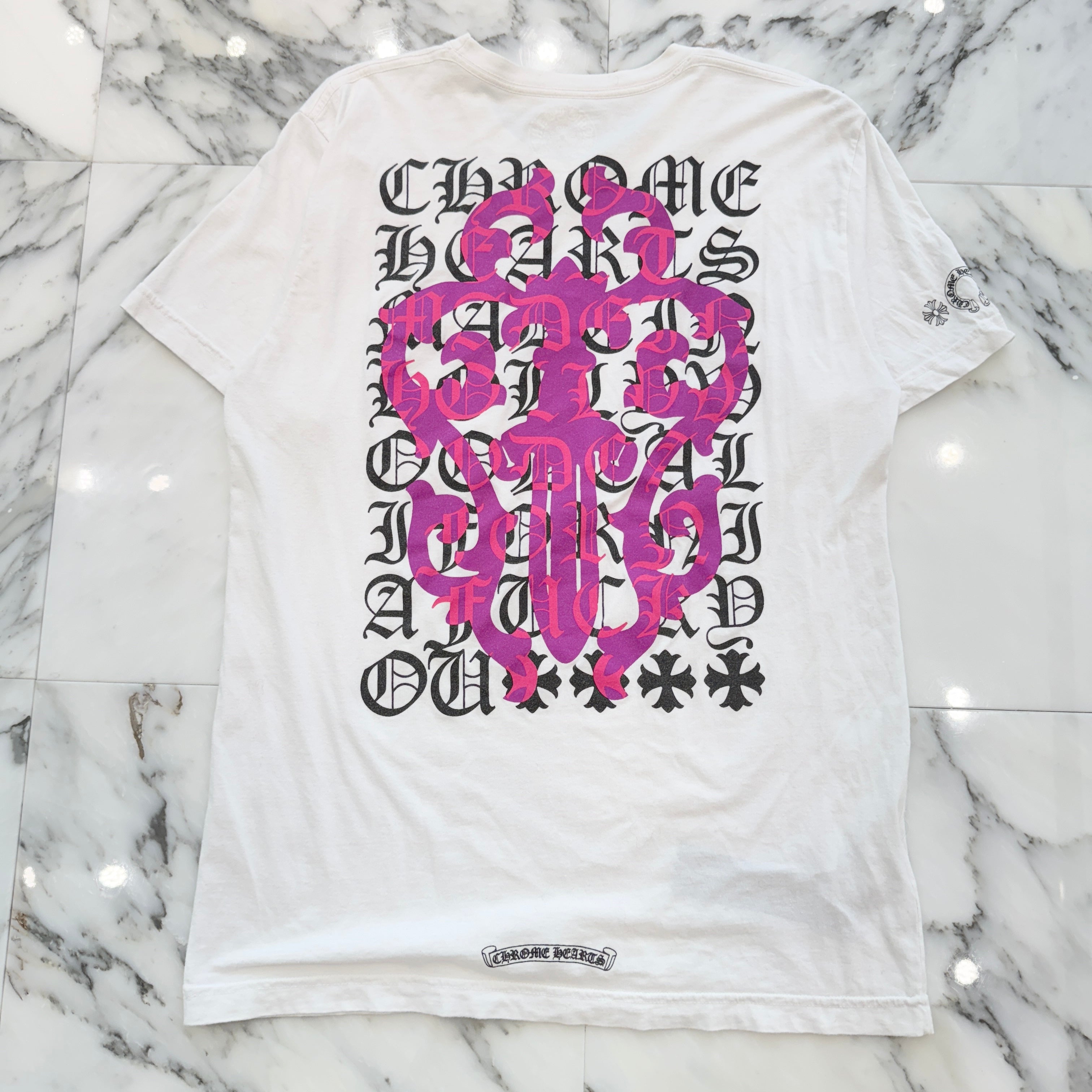 Chrome Hearts クロムハーツ DAGGER EYE CHART T-SHRT
