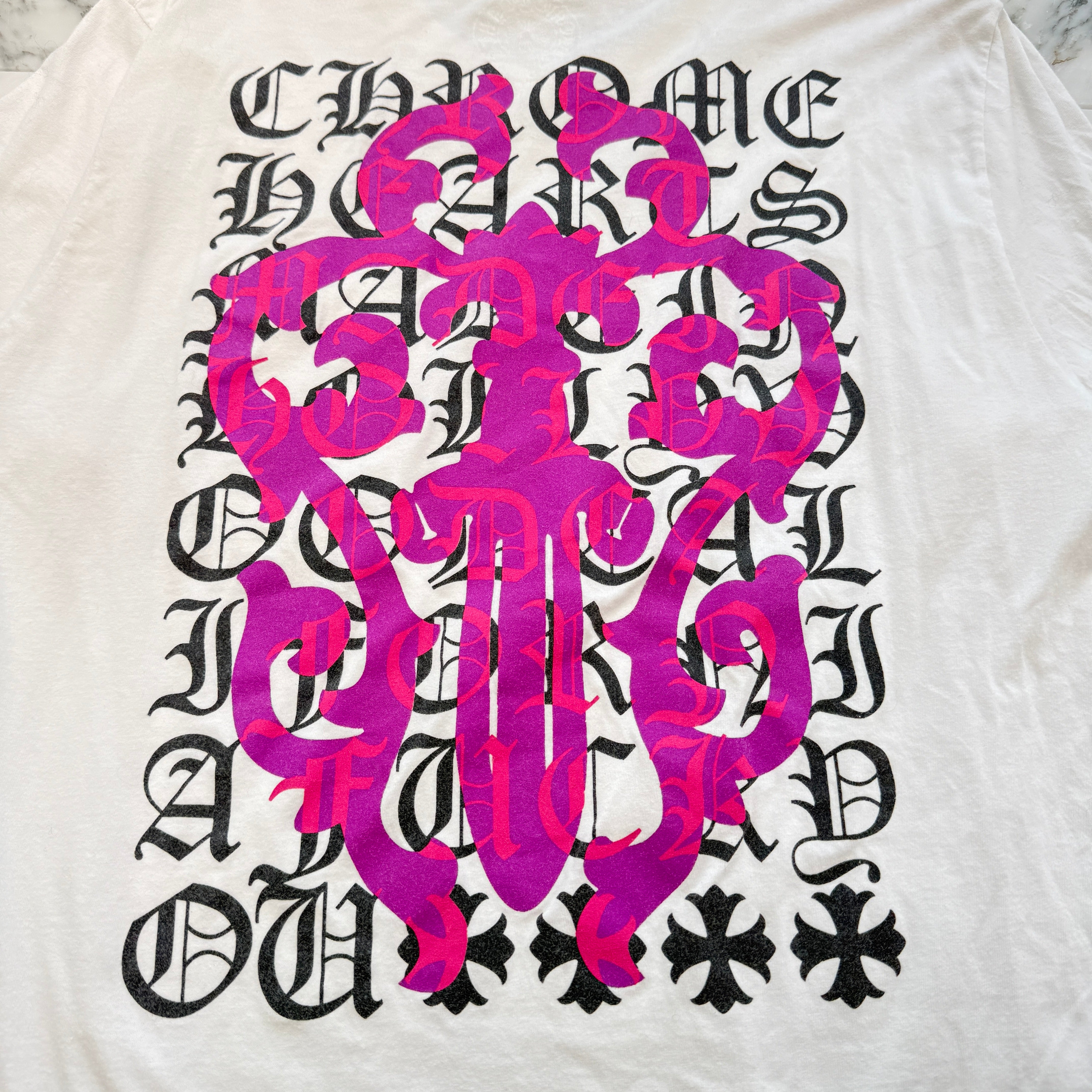 CHROME HEARTS Dagger Eye Chart Tee Size L クロムハーツ ダガーアイチャート Tシャツ サイズL