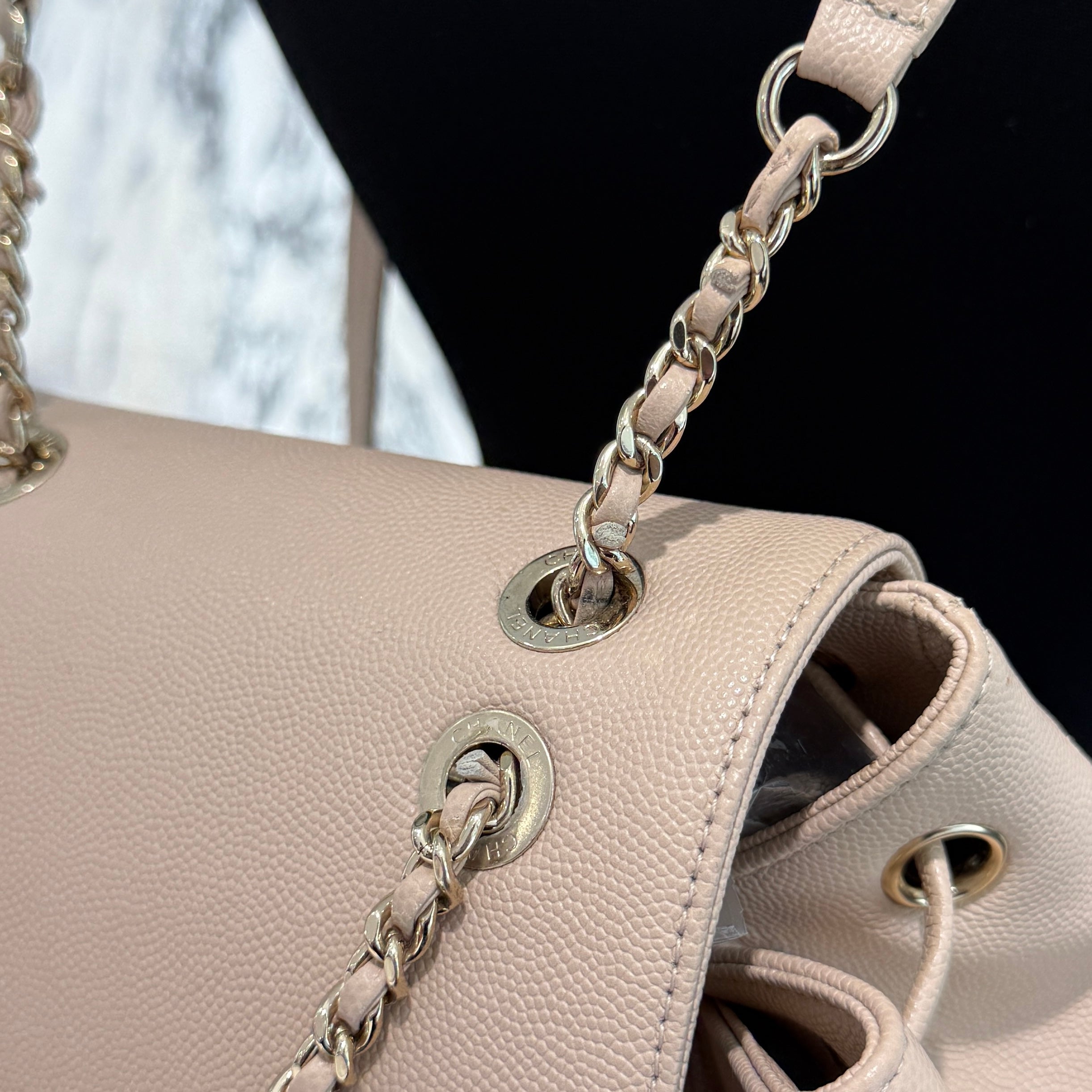 CHANEL 2019 Cruise Business Affinity Caviar Skin Backpack シャネル 2019クルーズ ビジネスアフィニティ キャビアスキン バッグパック