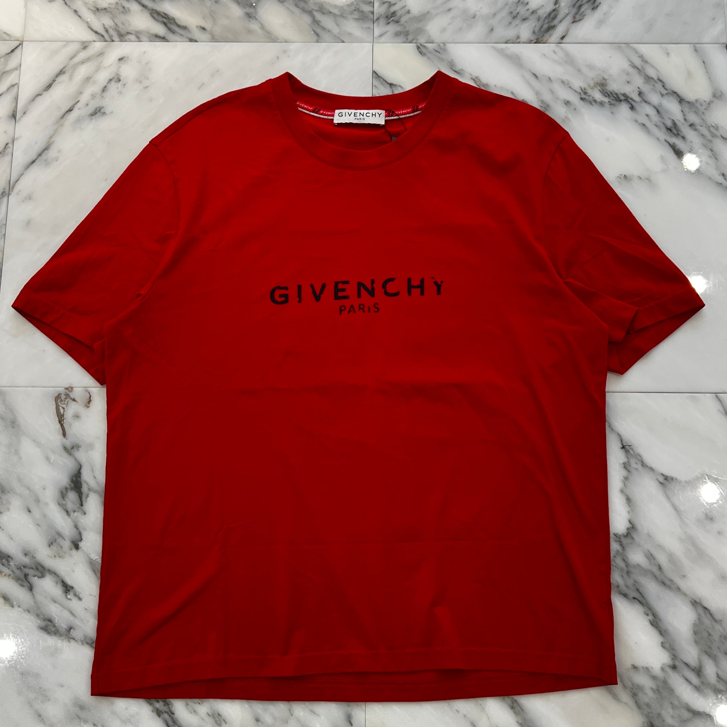 GIVENCHY 2022SS Vintage Effect Crew Neck Tee BM70K93002 Size L ジバンシィ ヴィンテージエフェクト クルーネック Tシャツ サイズL