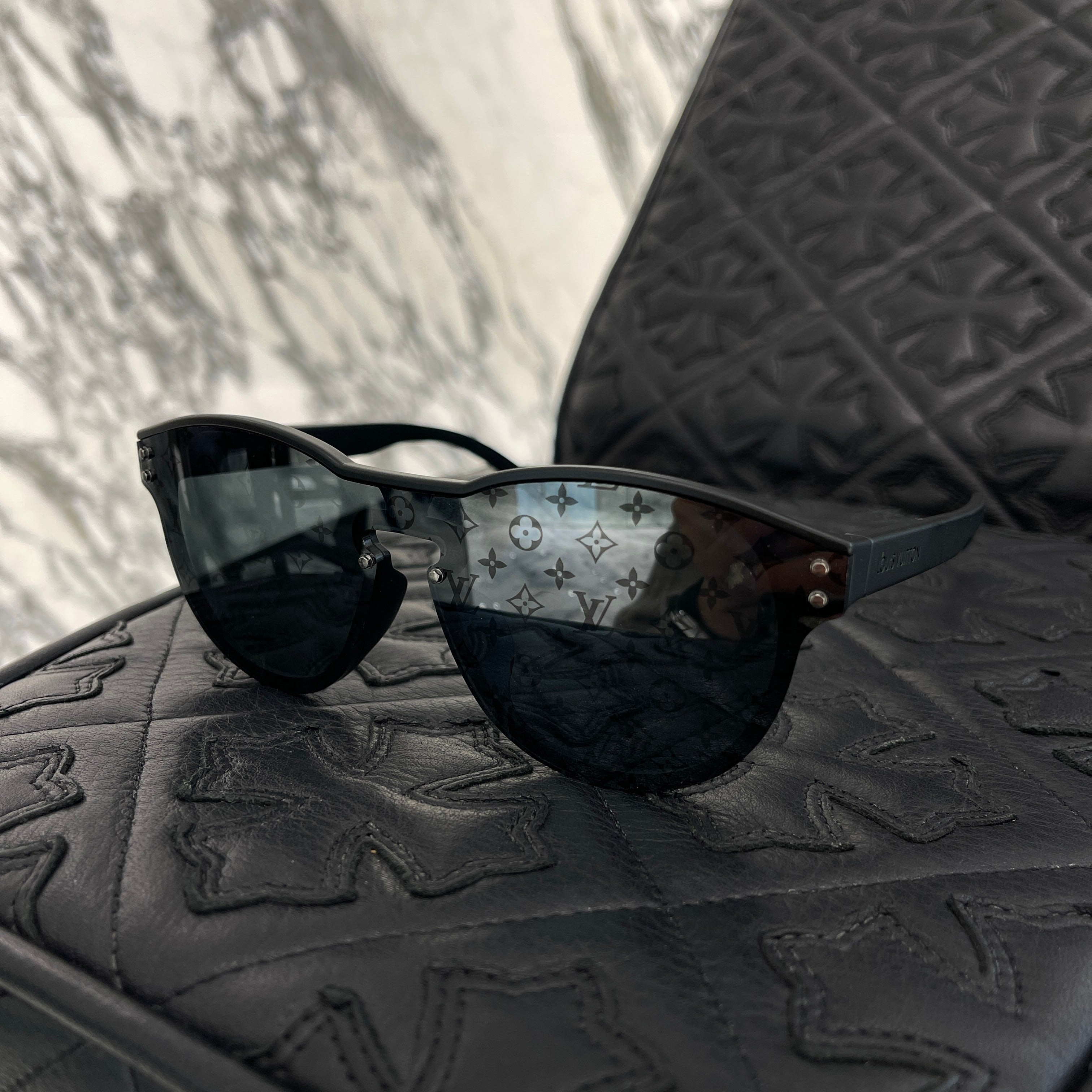 LOUIS VUITTON 2024SS LV Waimea Monogram Boston Sunglasses Z1333E ルイヴィトン LVワイメア モノグラム ボストン サングラス
