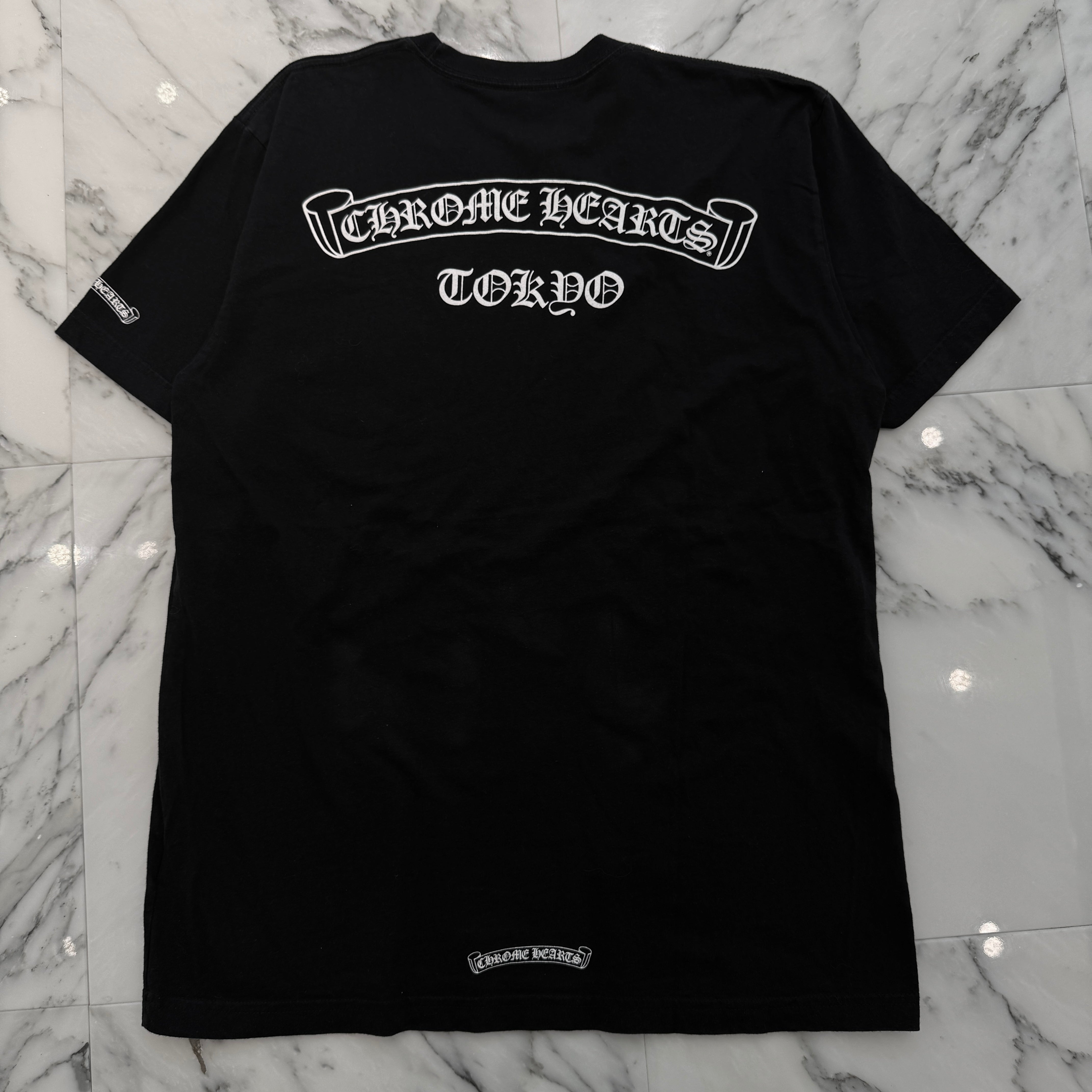 CHROME HEARTS Tokyo Limited Back Scroll Tee Size XL クロムハーツ 東京限定 バックスクロール Tシャツ サイズXL