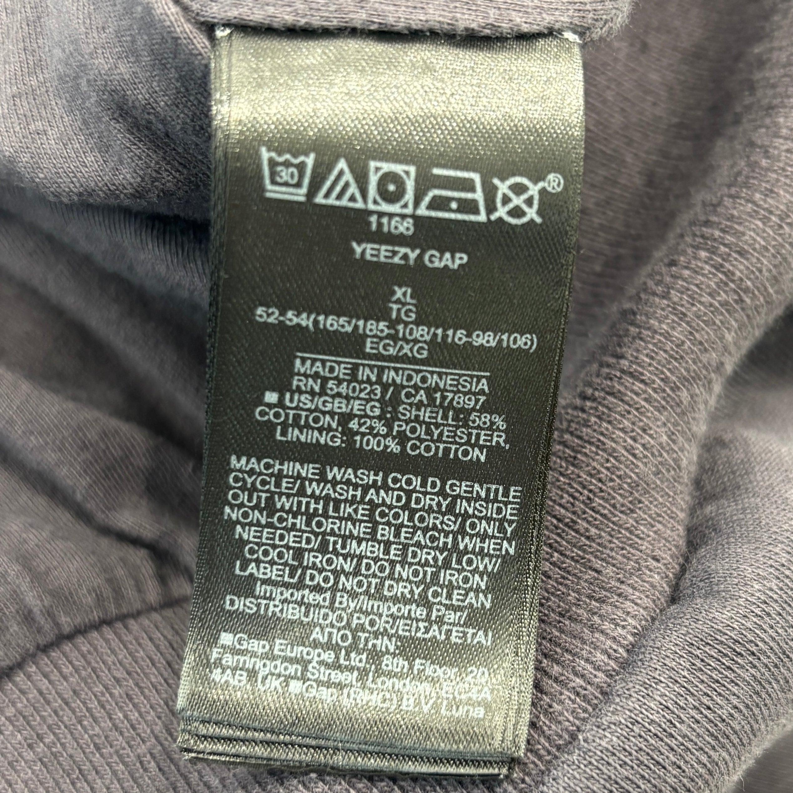 YEEZY × GAP ENGINEERED By BALENCIAGA 2023AW Polar Fleece Padded Hoodie Size XL イージー×ギャップ エンジニアド バイ バレンシアガ ポーラー フリース パッディド フーディ サイズXL